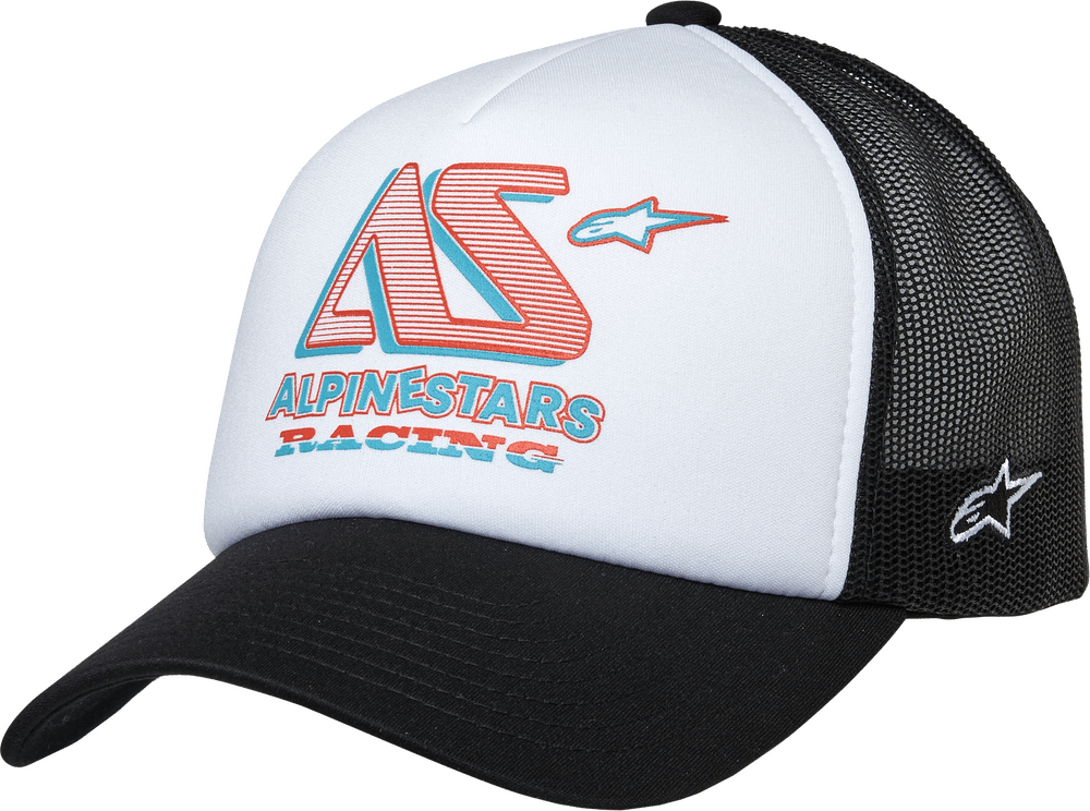 AYESS TRUCKER HAT WHITE/BLACK