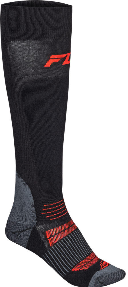 SNOW MIDWEIGHT WOOL SOCK BLACK LG/XL