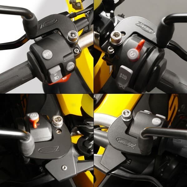 MIRROR EXTENDERS BLACK PAIR BMW