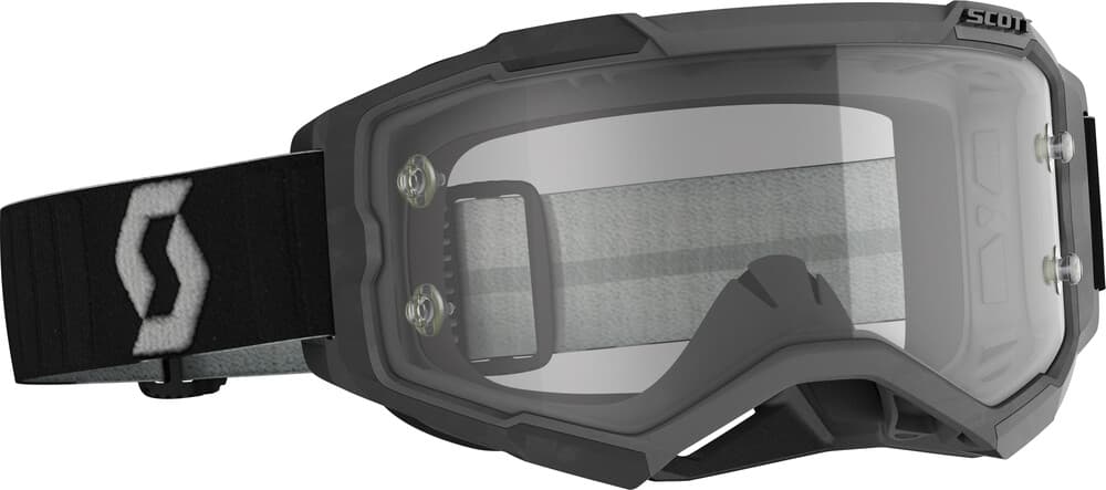 SCOTT Fury Goggles — Black/Grey