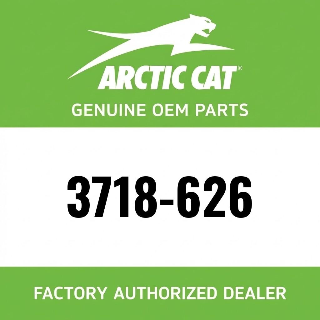 Arctic Cat RH Side Panel - Pearl Cat Green - 2012 Sno Pro 600 image 1