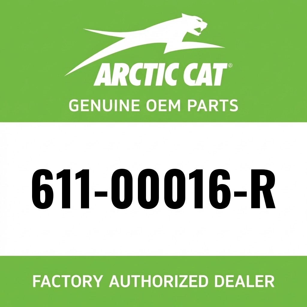 Decal, Hood - "Arctic Cat" - Black- Right image 1