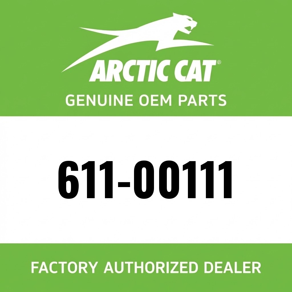 Decal, Hood - "Arctic Cat" - Black - Left image 1