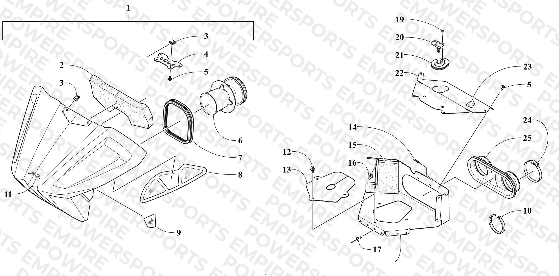 AIR SILENCER ASSEMBLY
