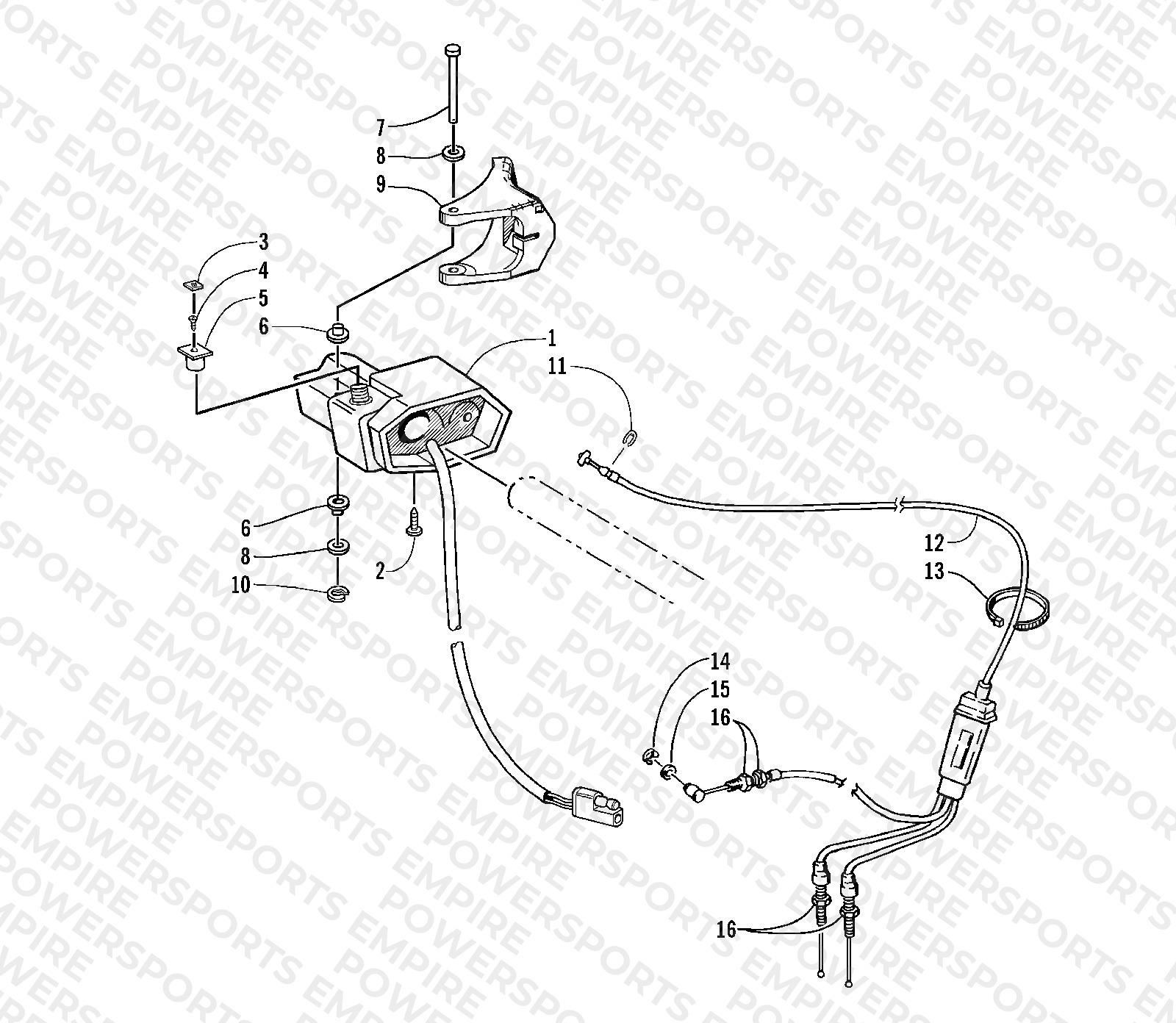 THROTTLE CONTROL ASSEMBLY