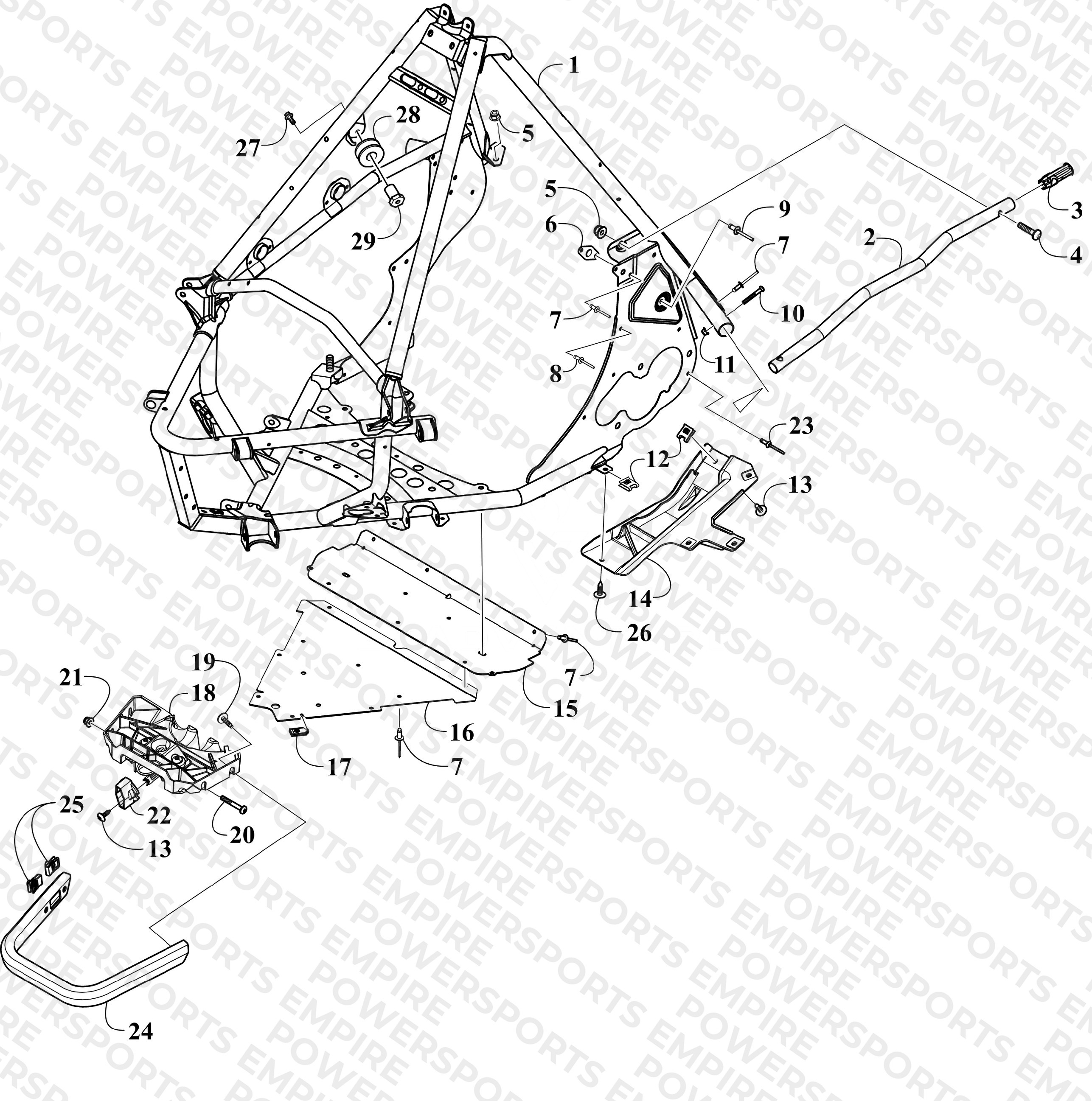 CHASSIS - FRONT FRAME