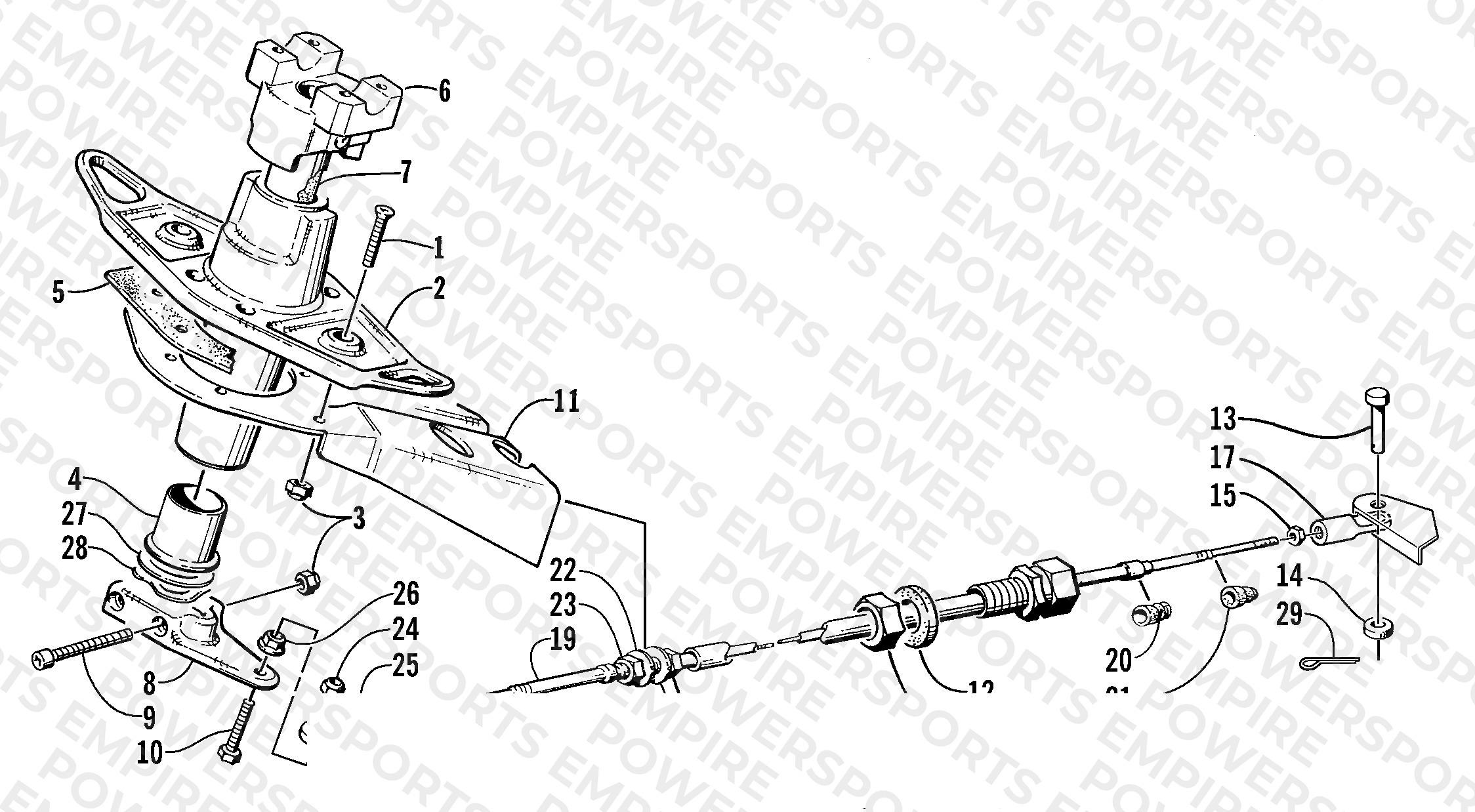 STEERING POST ASSEMBLY