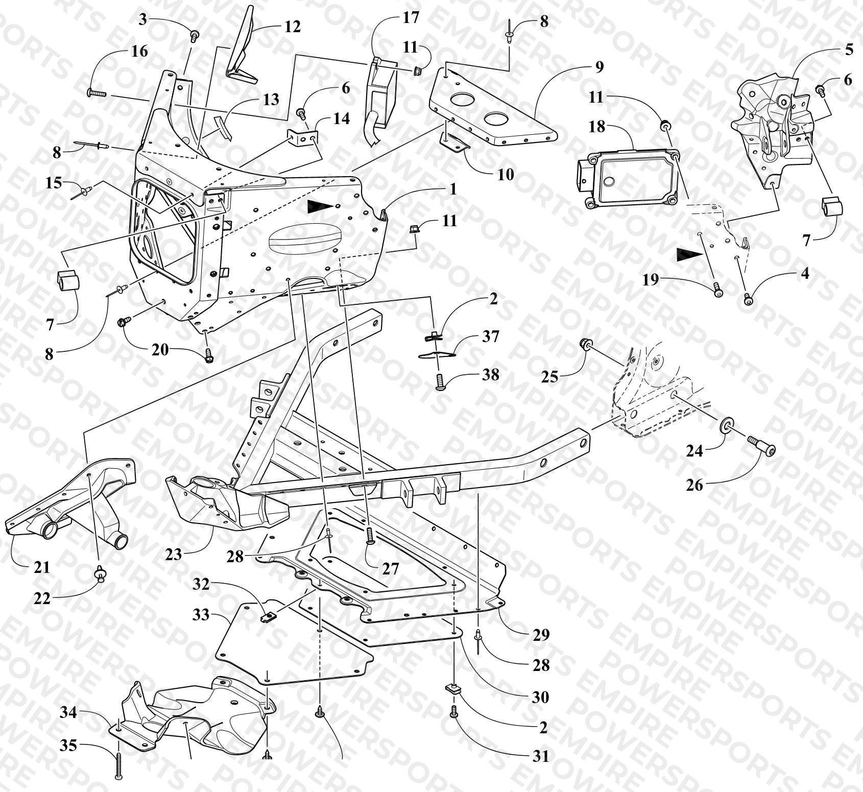 FRONT FRAME ASSEMBLY