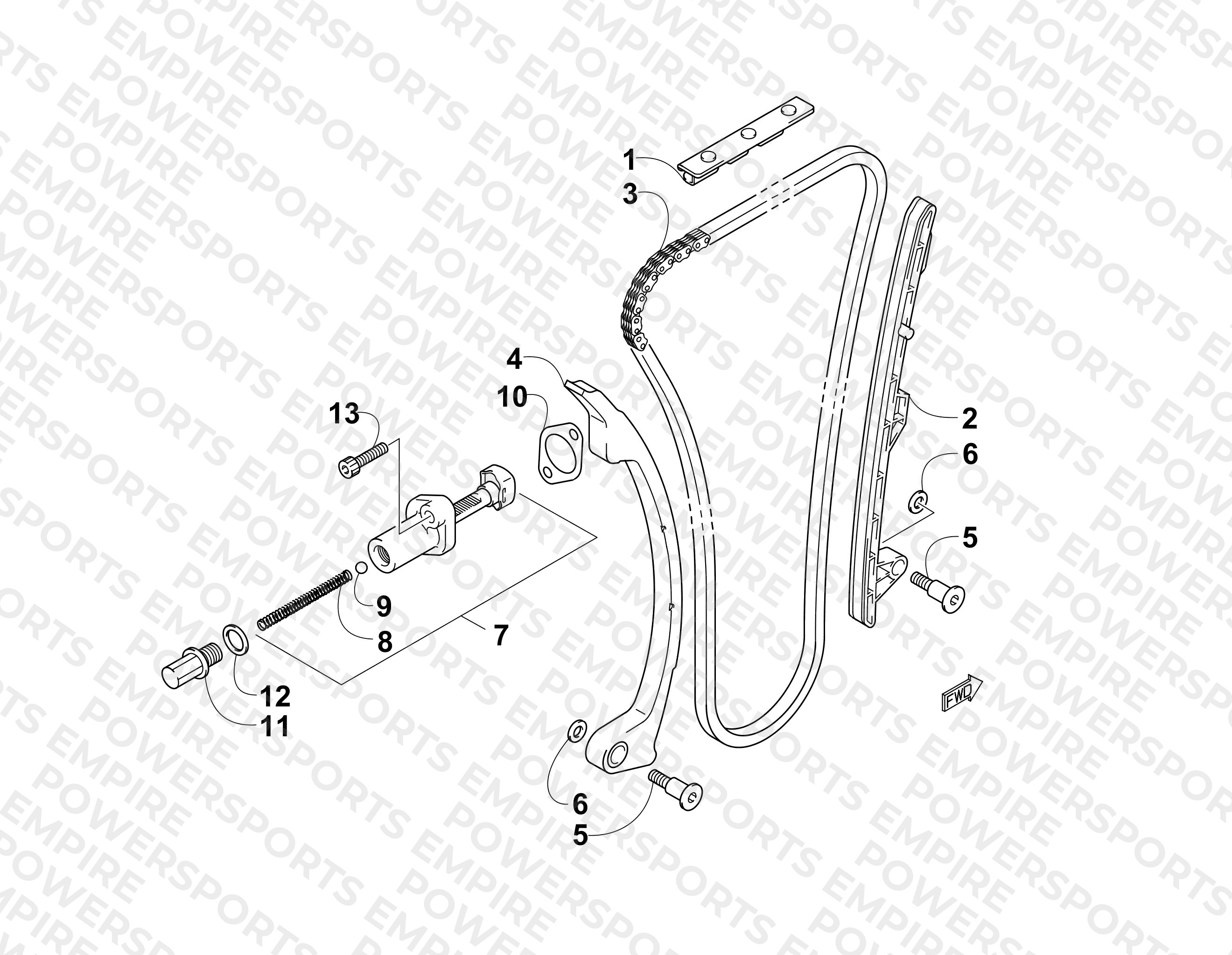 CAM CHAIN ASSEMBLY