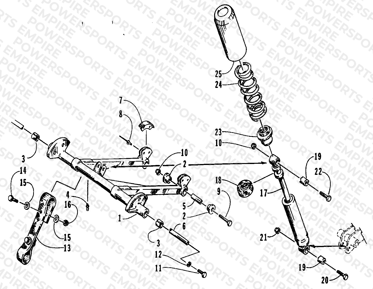 REAR SUSPENSION - FRONT ARM ASSEMBLIES