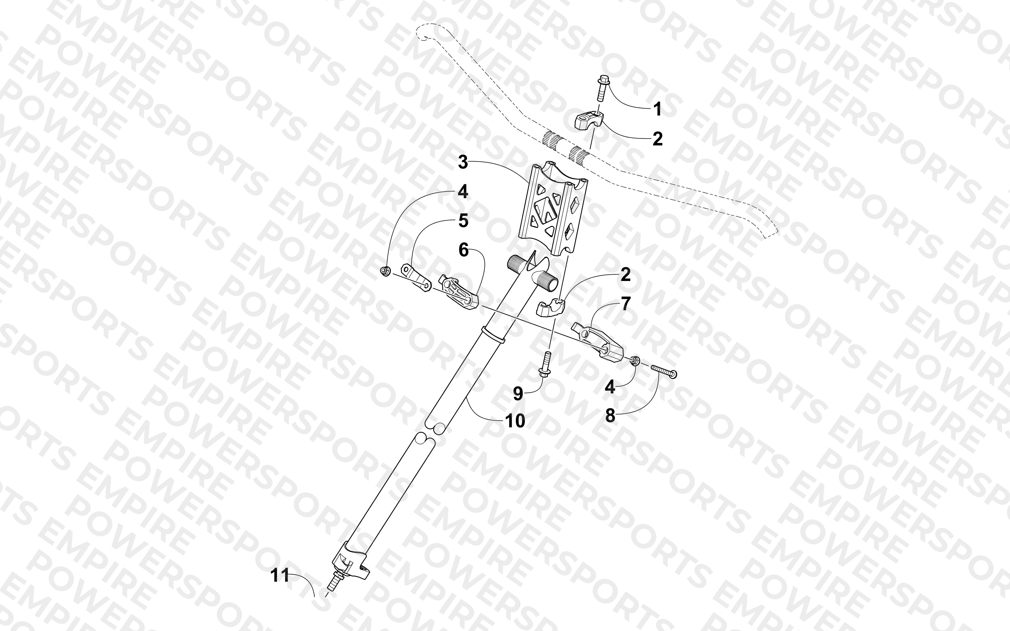 STEERING POST ASSEMBLY