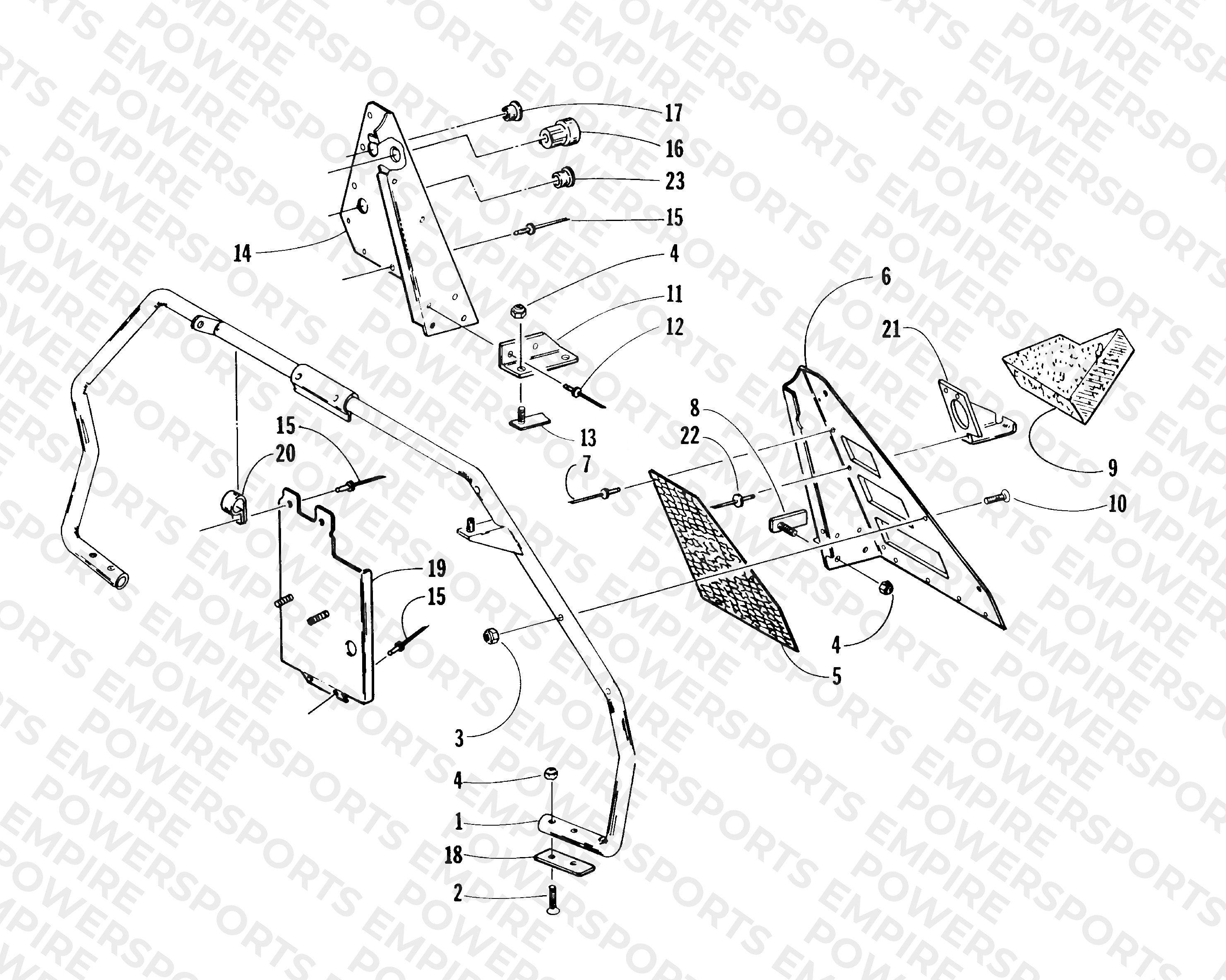 STEERING SUPPORT ASSEMBLY