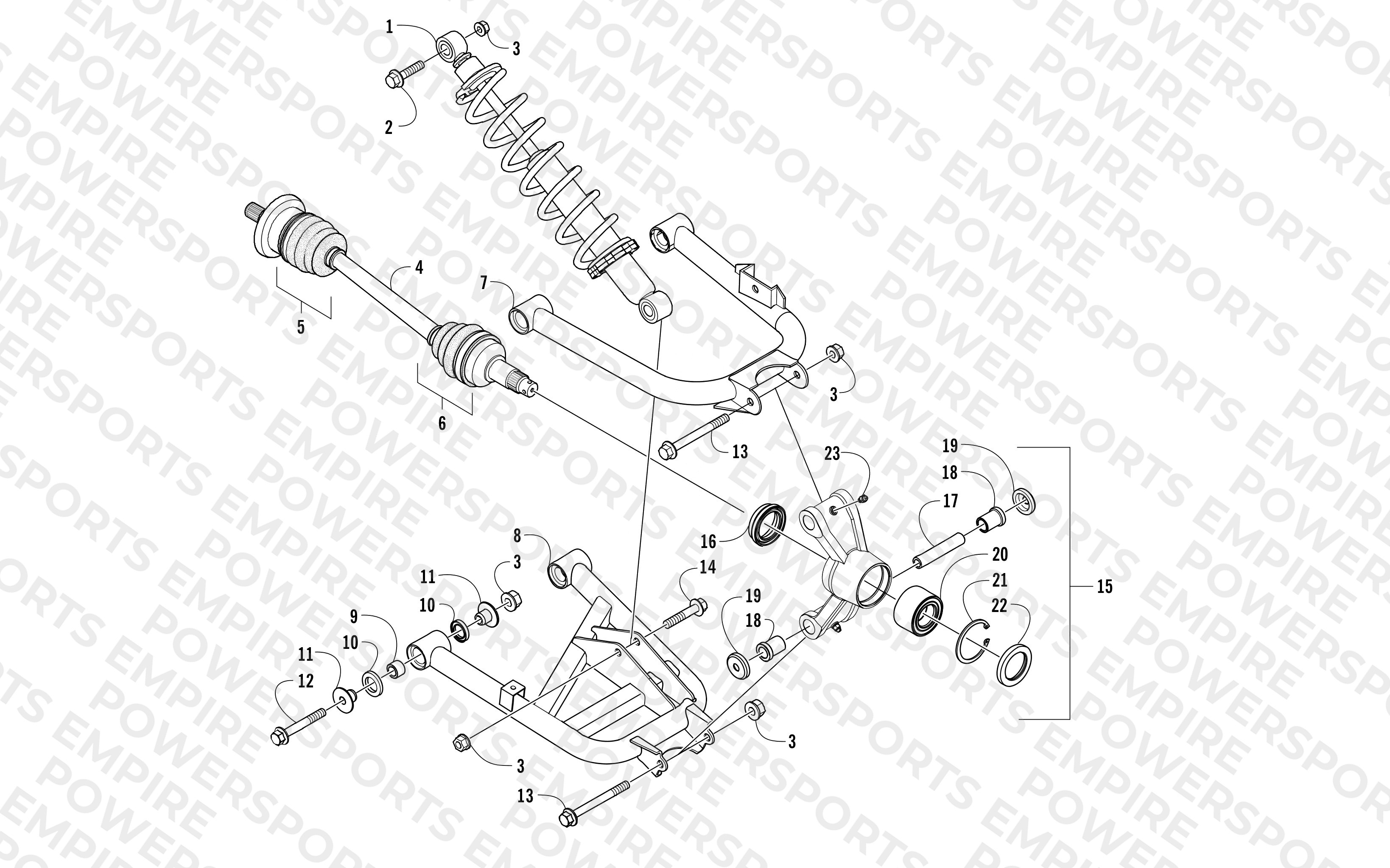 REAR SUSPENSION ASSEMBLY