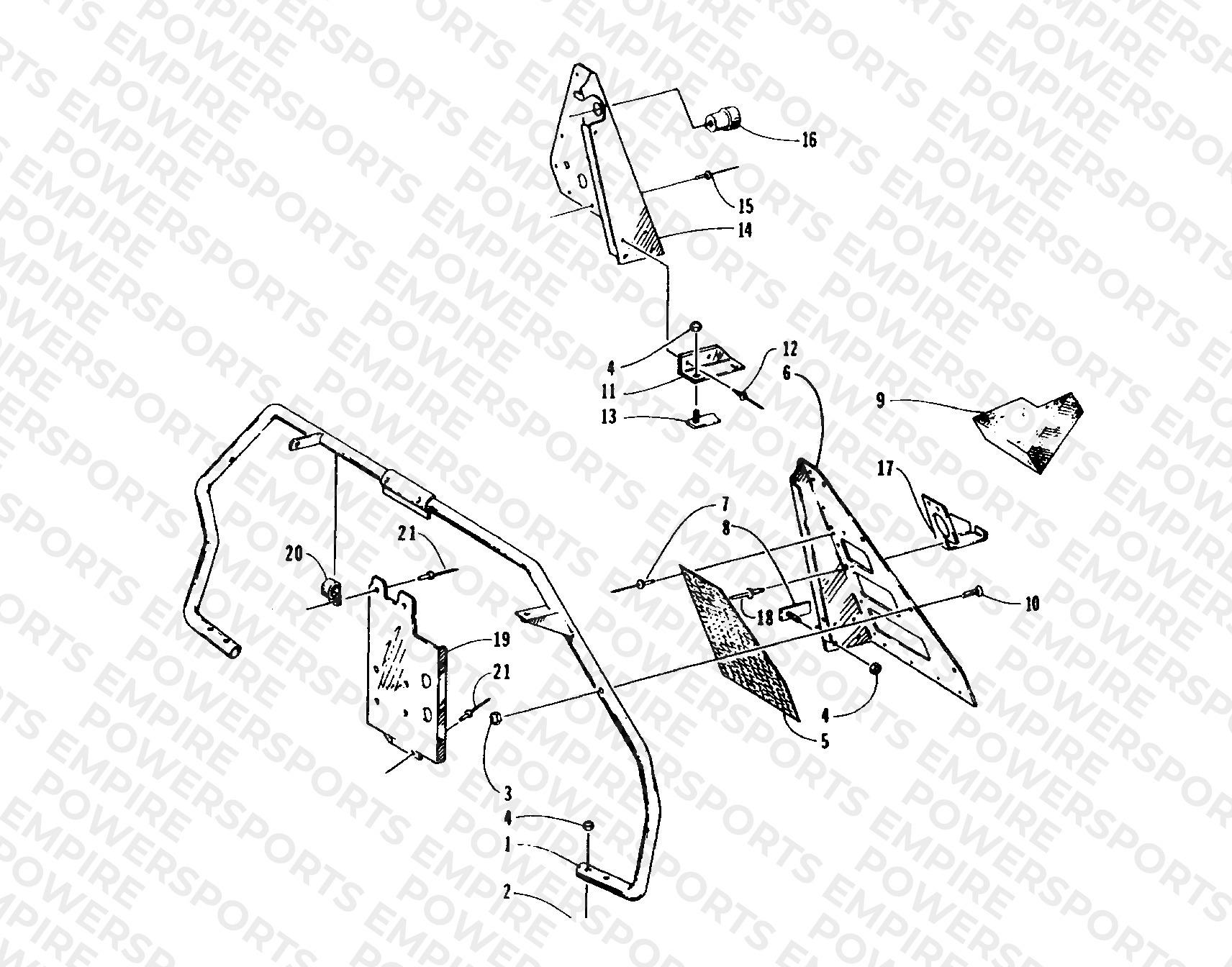 STEERING SUPPORT ASSEMBLY