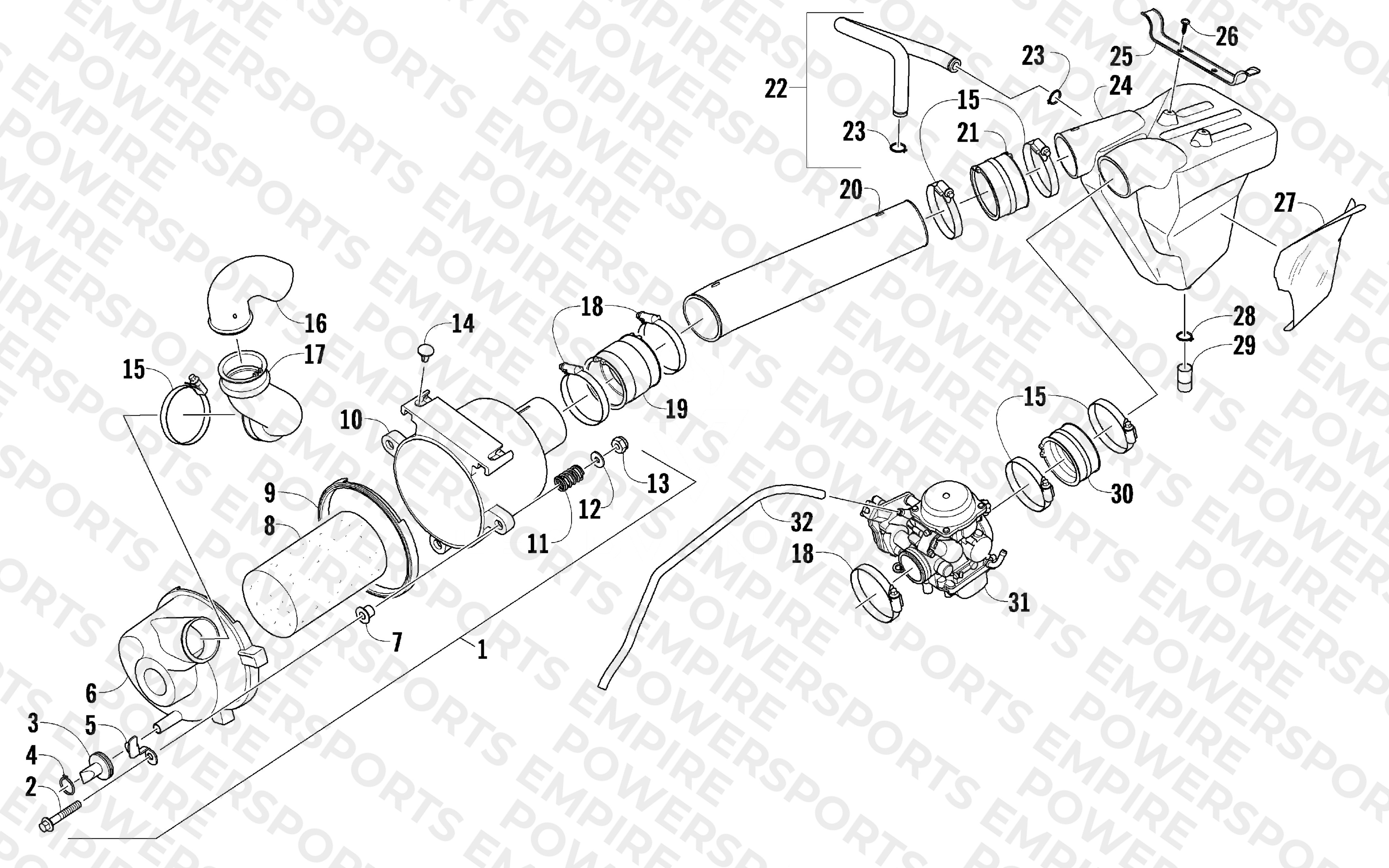 AIR INTAKE ASSEMBLY
