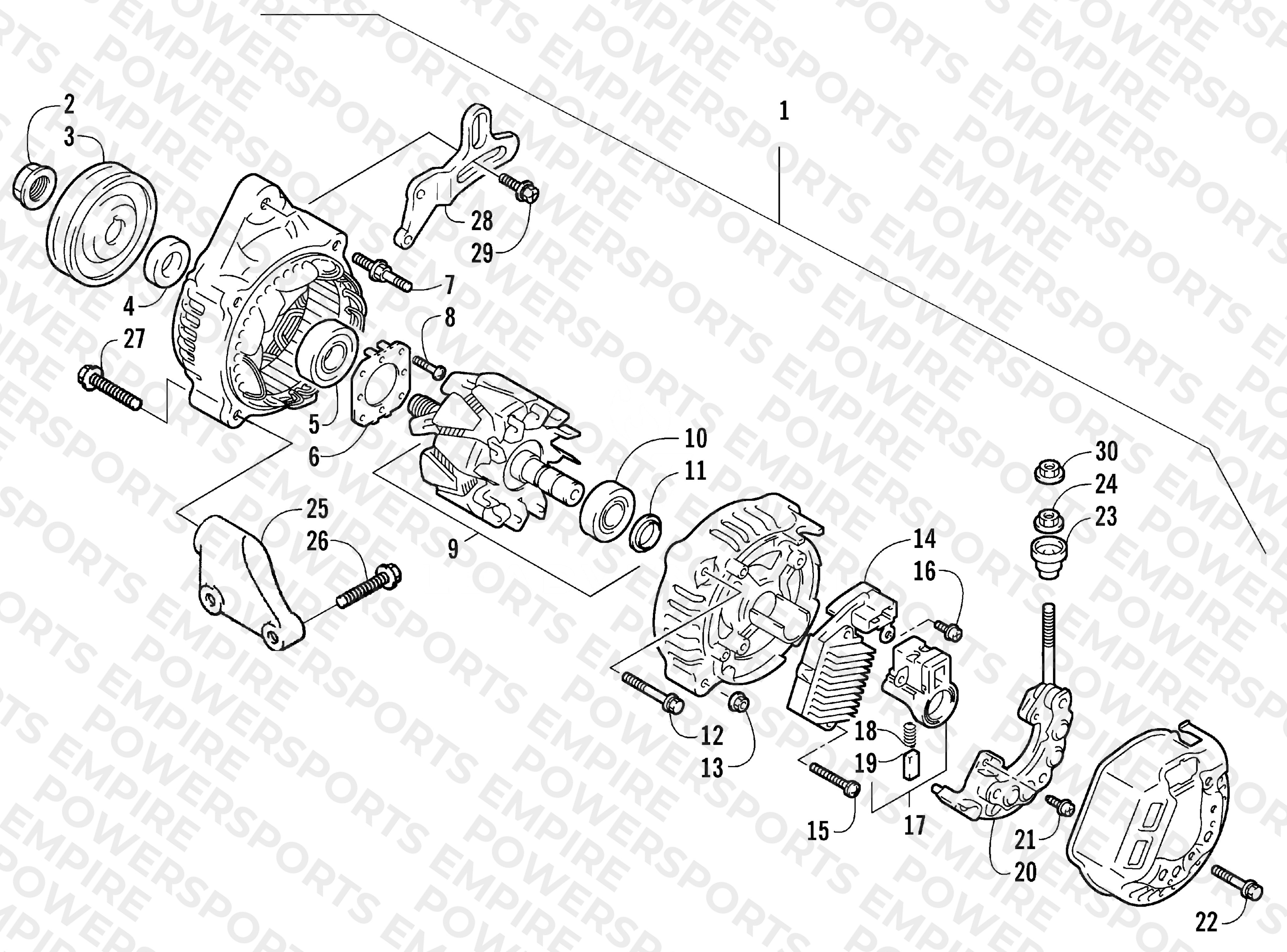 ALTERNATOR ASSEMBLY