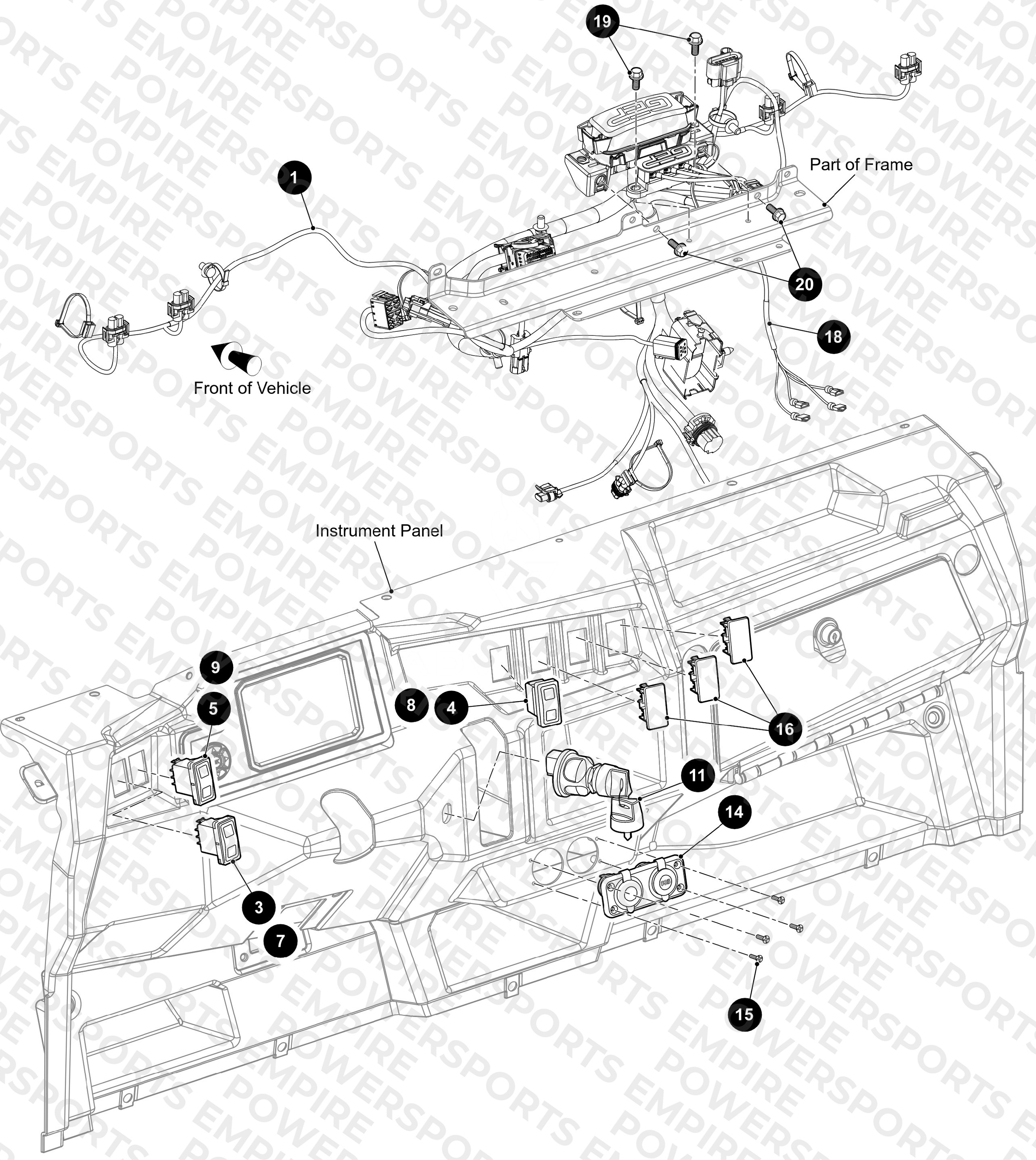 MAIN HARNESS FRONT