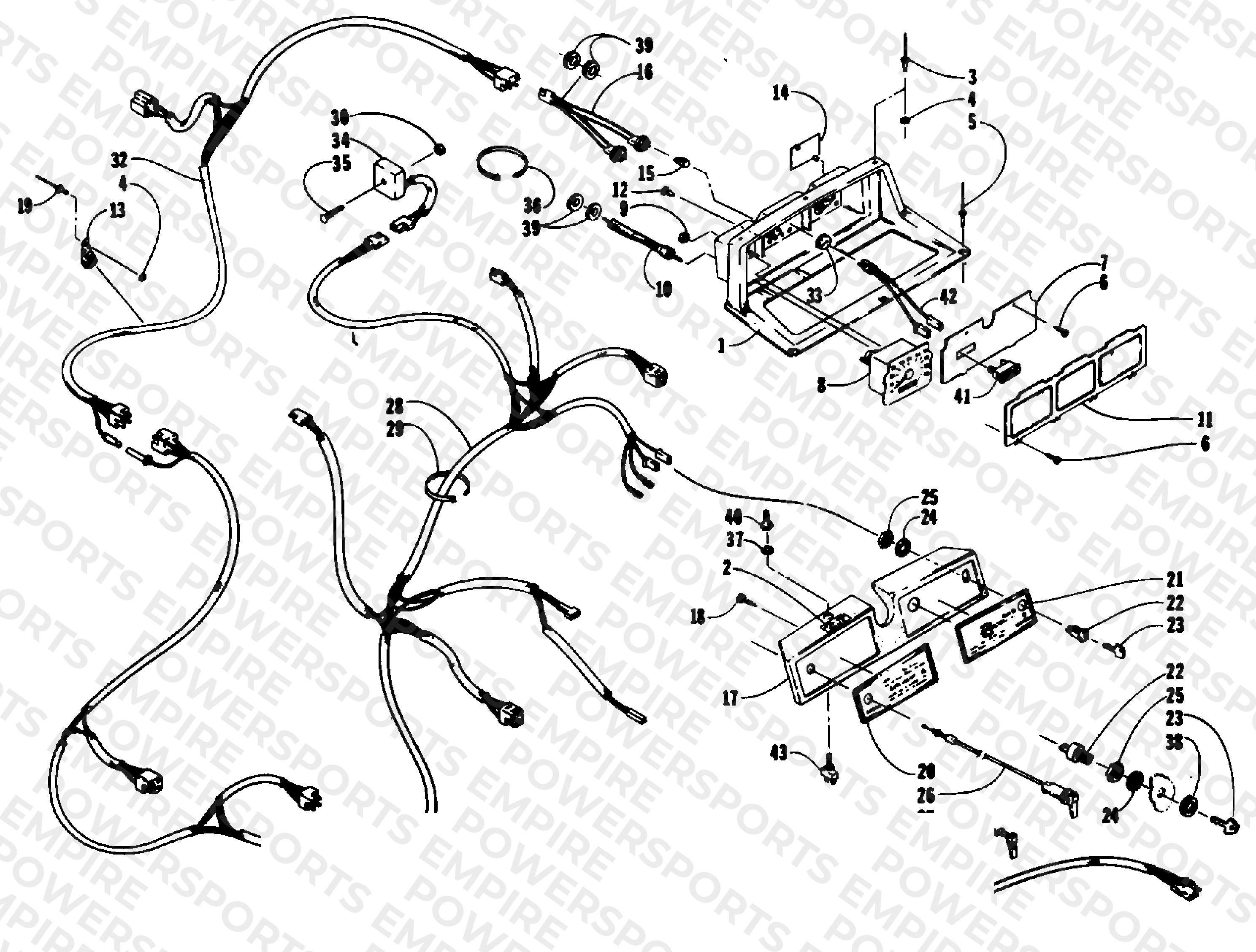CONSOLE AND WIRING ASSEMBLIES