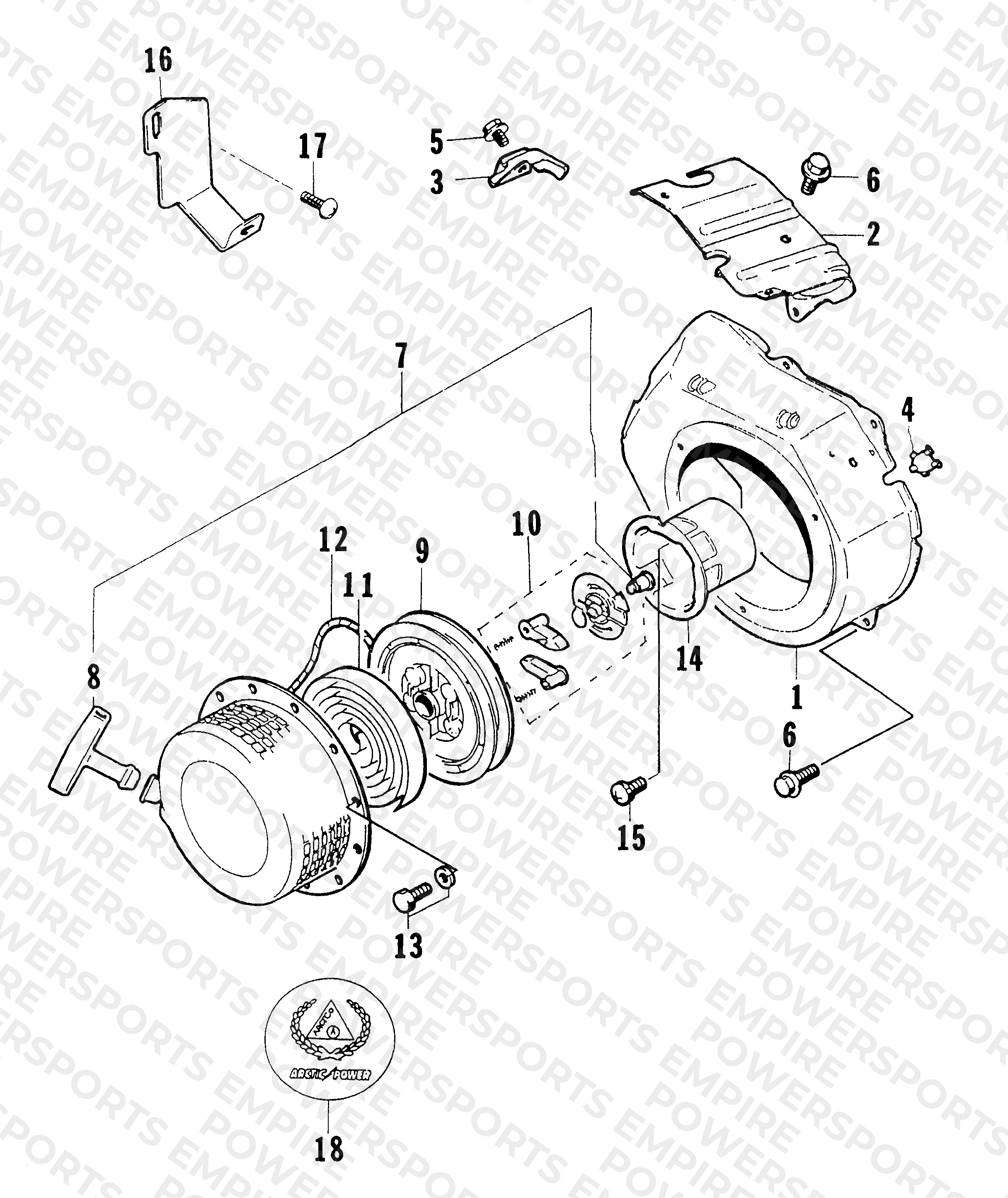 RECOIL STARTER ASSEMBLY