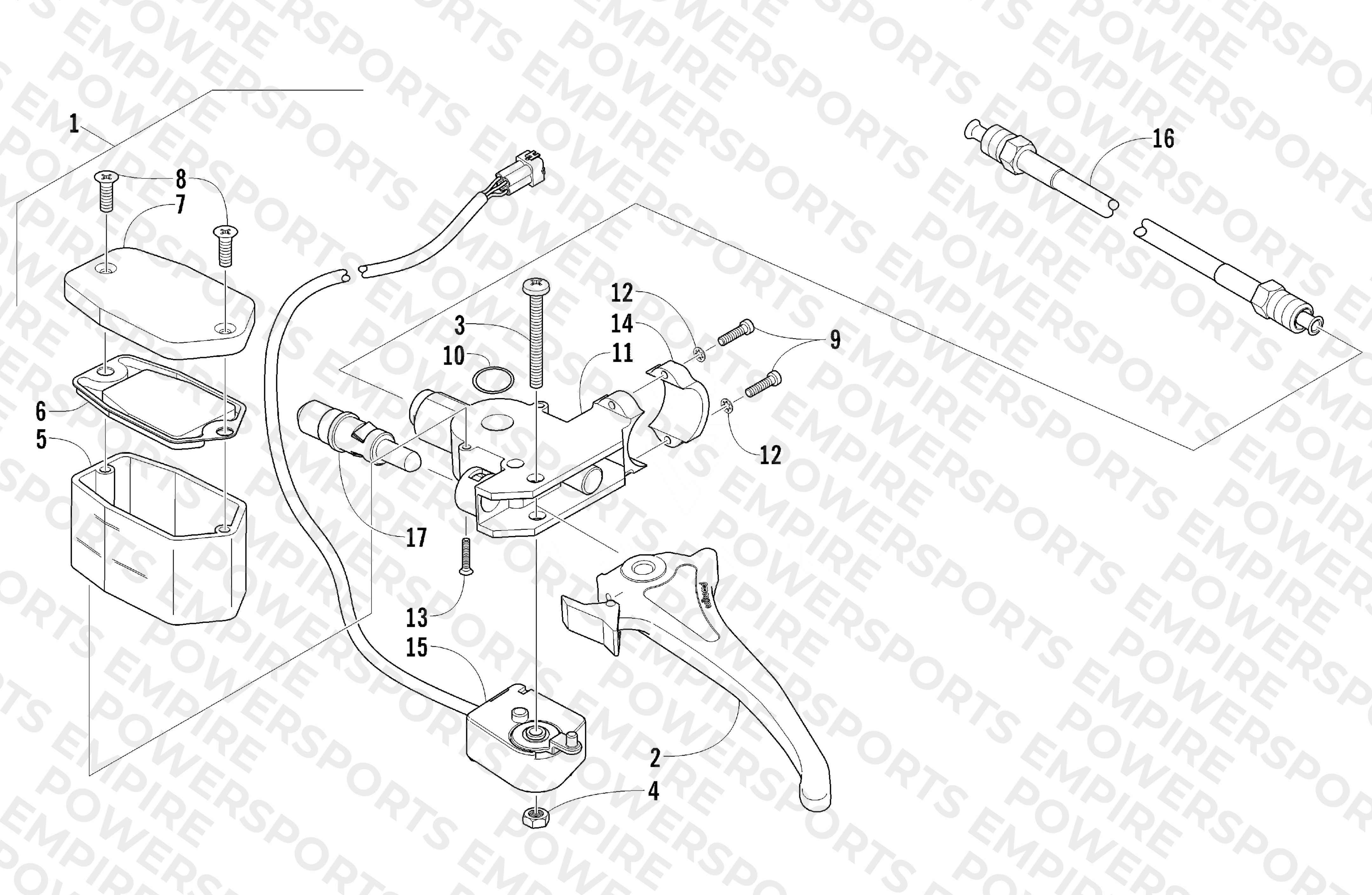 HYDRAULIC BRAKE CONTROL ASSEMBLY