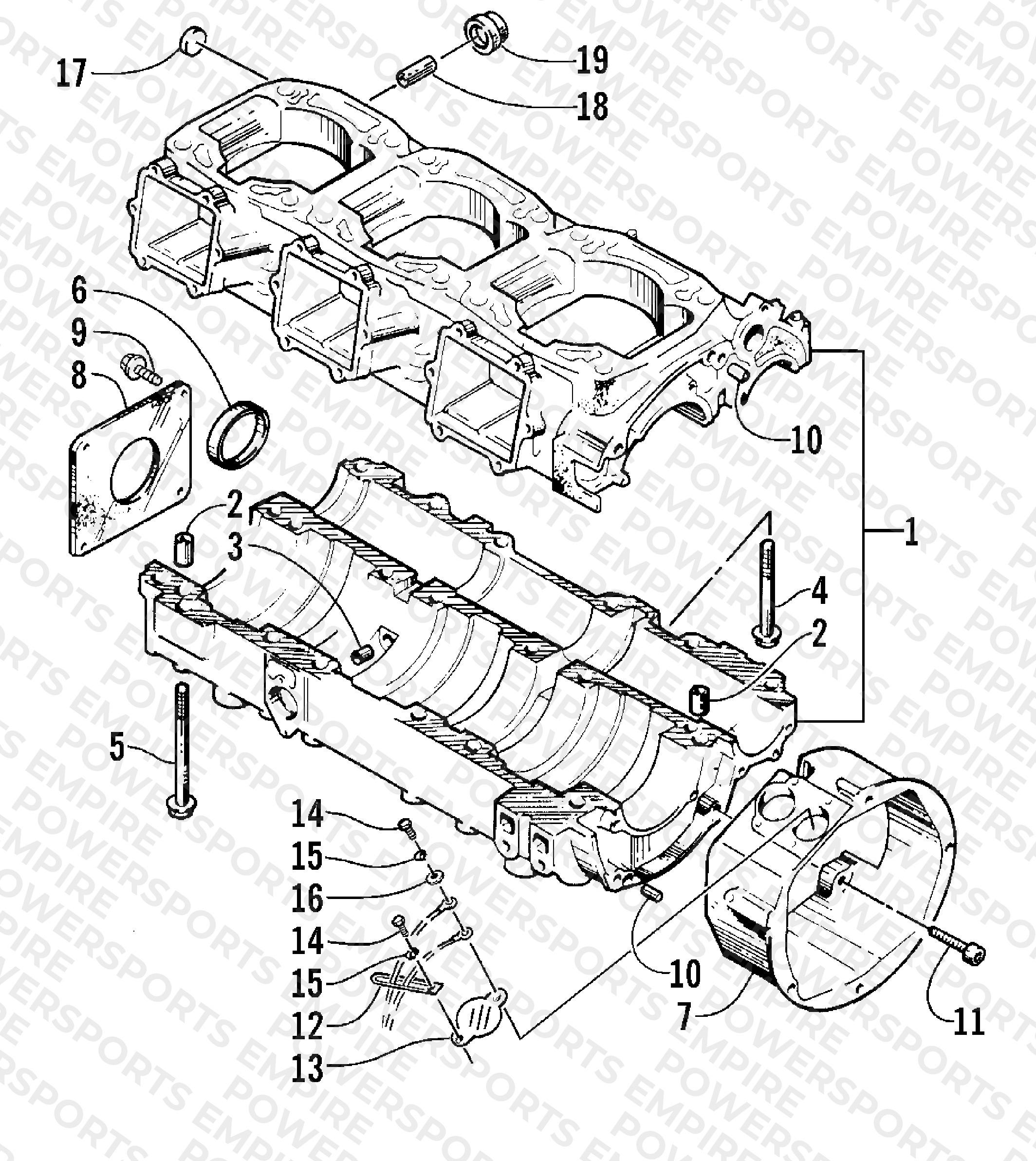 CRANKCASE ASSEMBLY