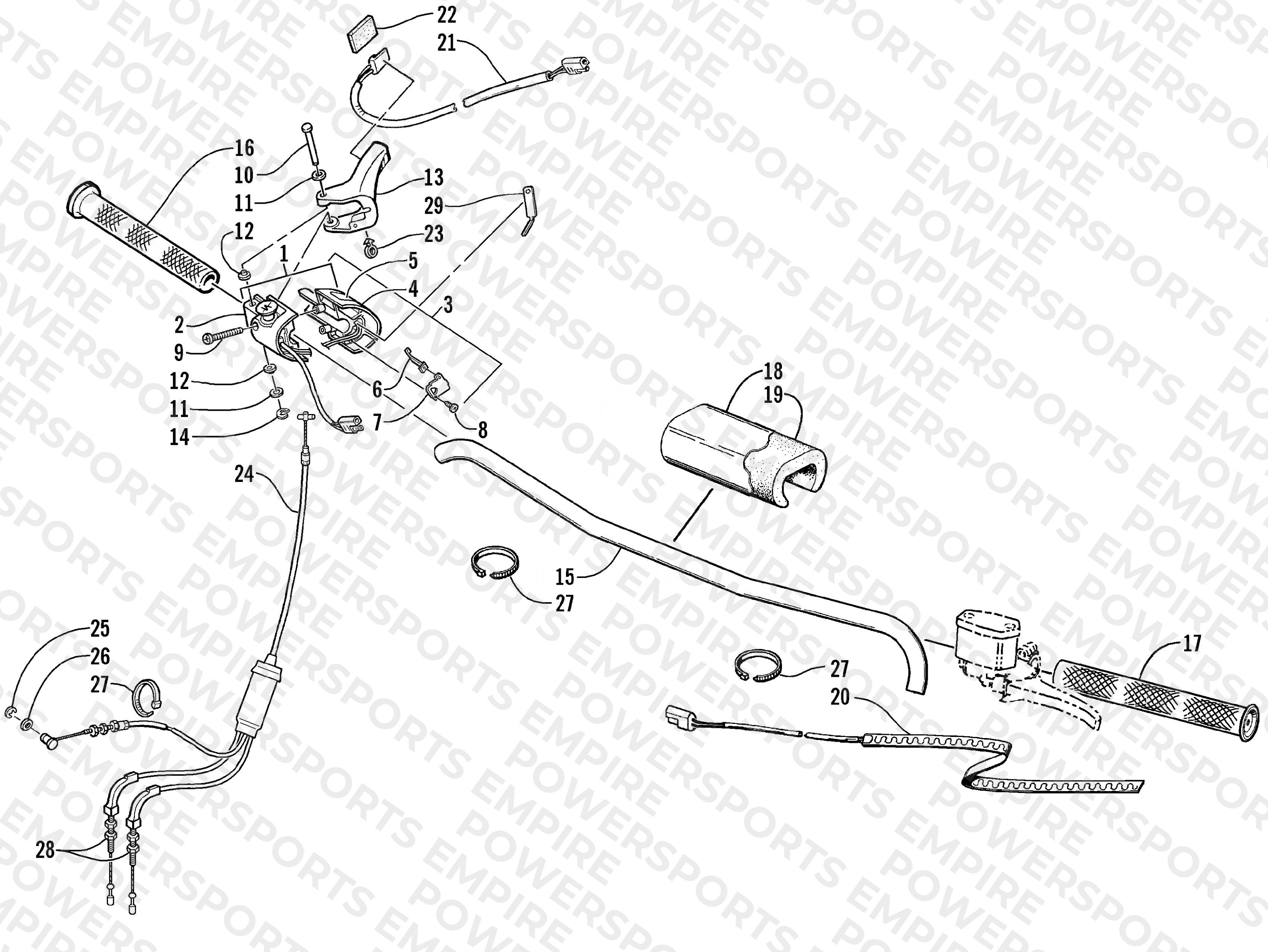 HANDLEBAR AND CONTROLS