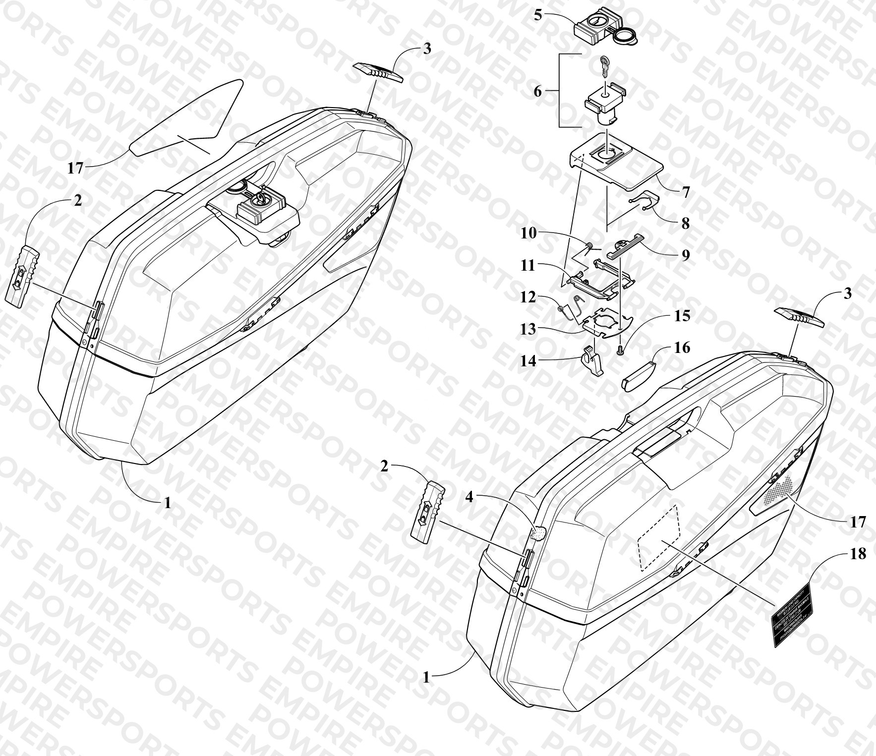 SADDLEBAG ASSEMBLY