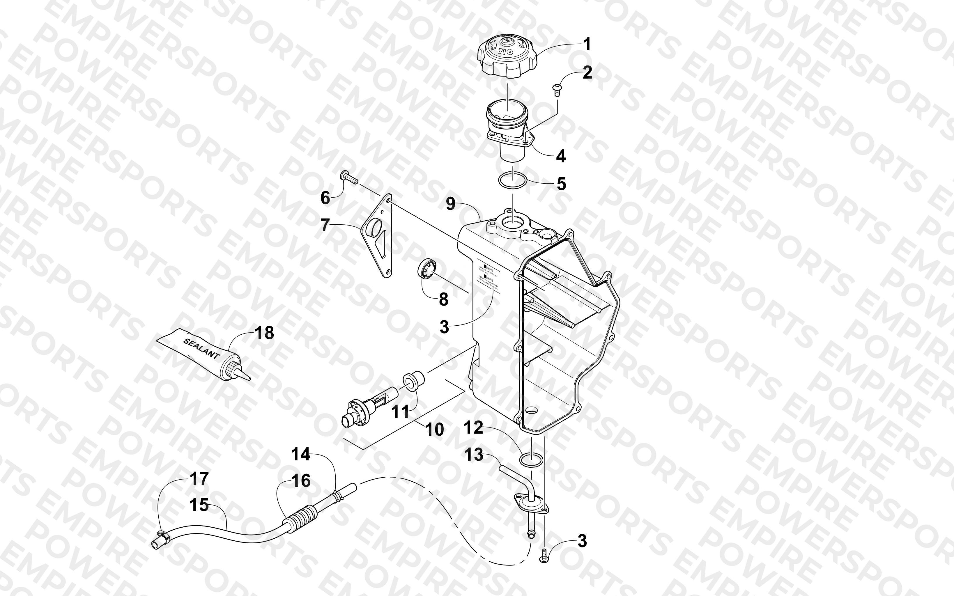 OIL TANK ASSEMBLY