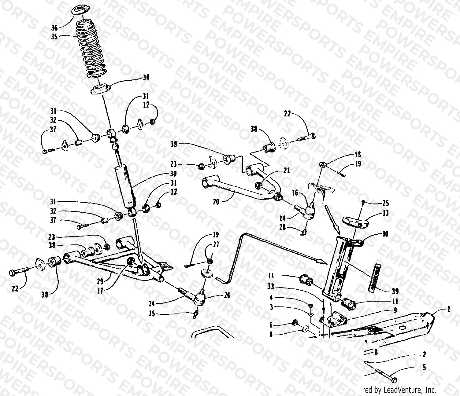 SKI AND FRONT SUSPENSION