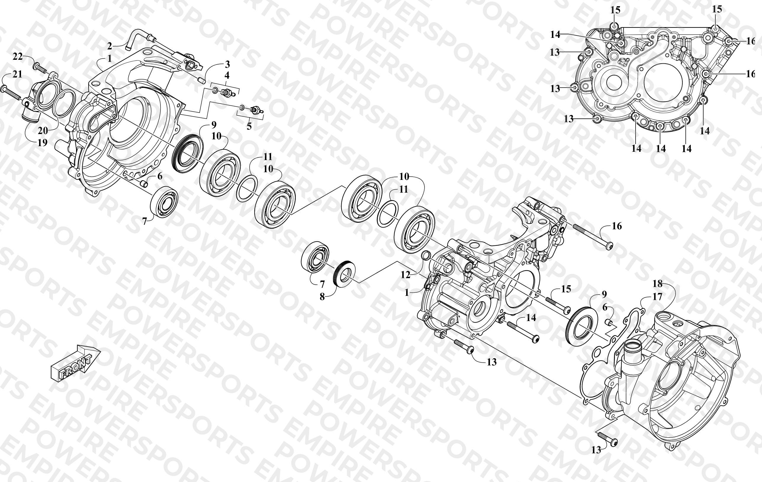 CRANCKCASE ASSEMBLY