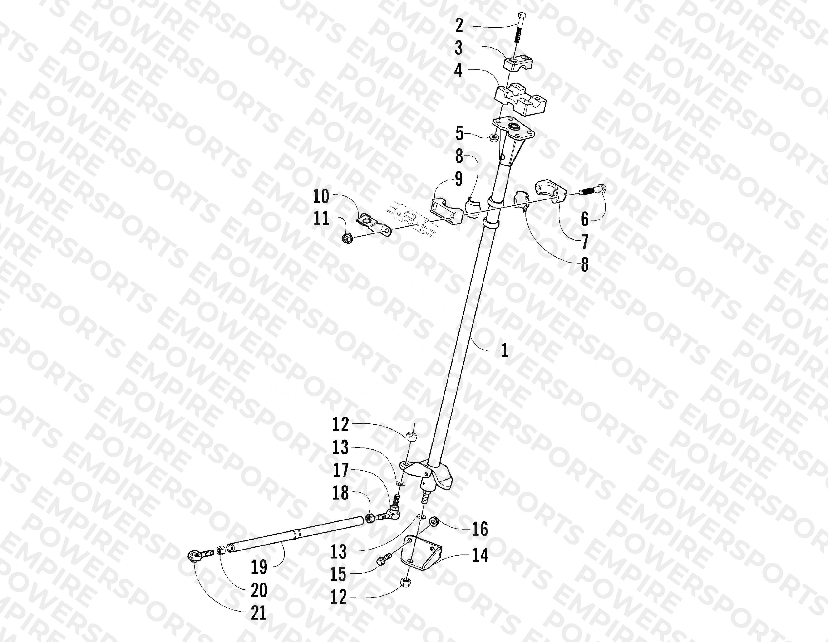 STEERING POST ASSEMBLY