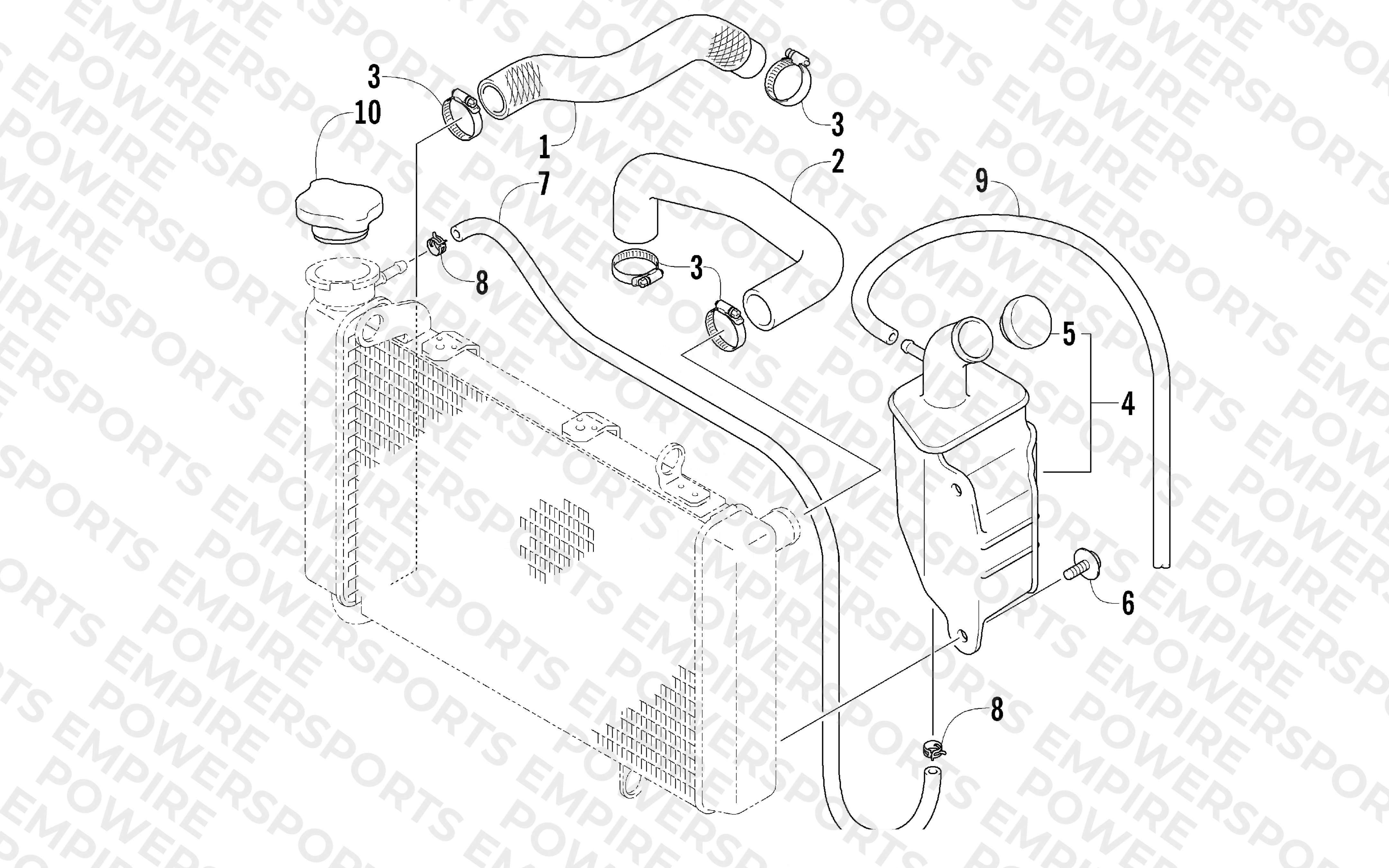 RADIATOR HOSE ASSEMBLY