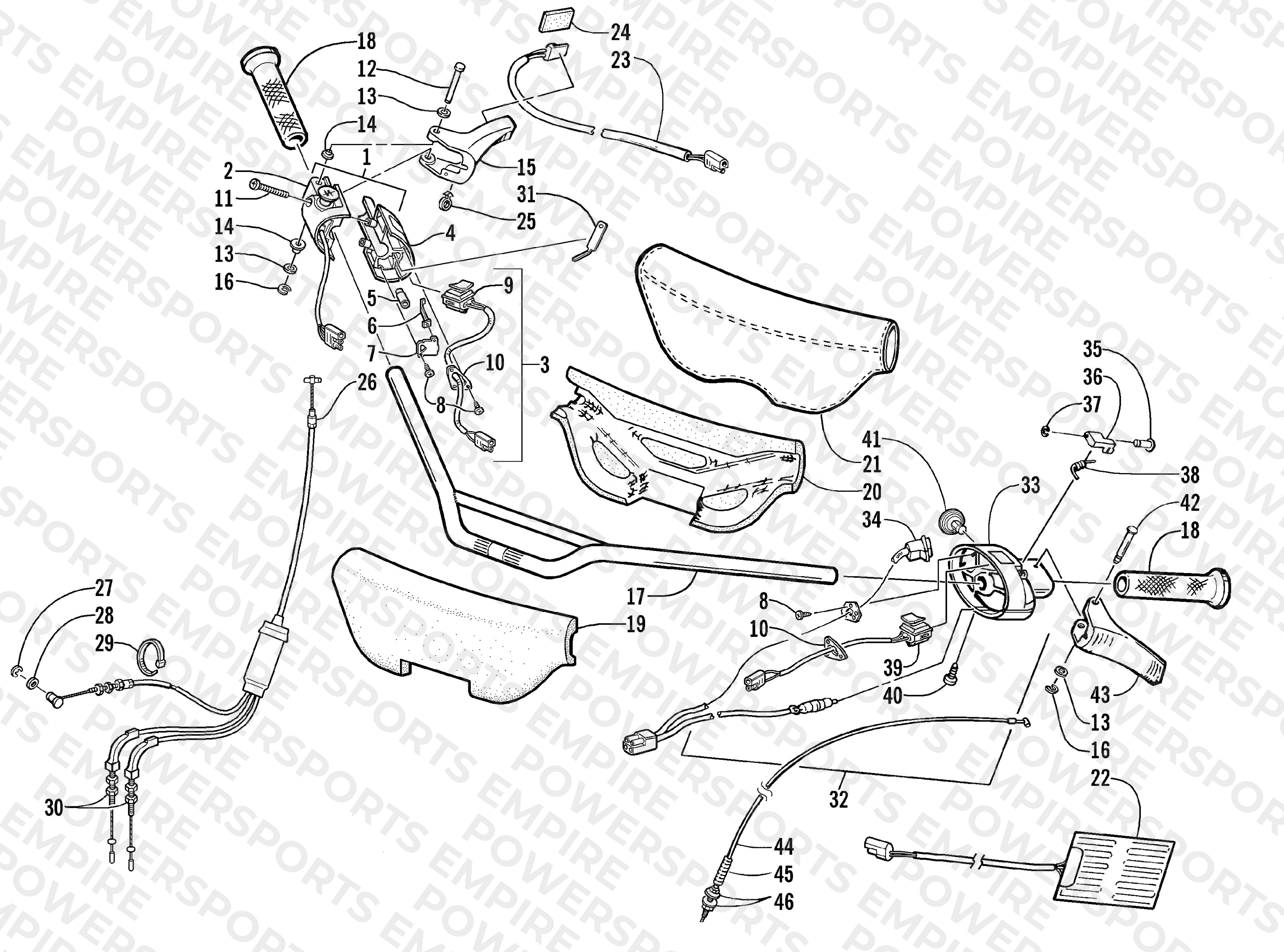HANDLEBAR AND CONTROLS