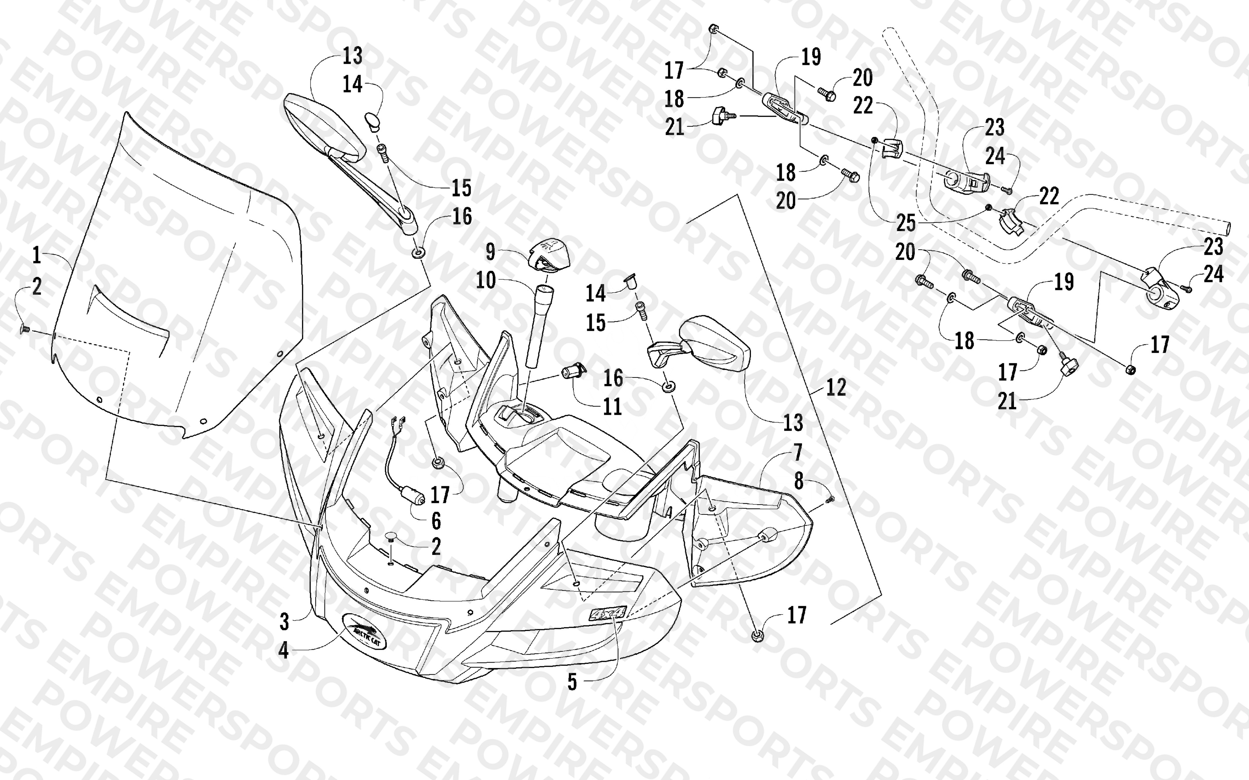WINDSHIELD ASSEMBLY