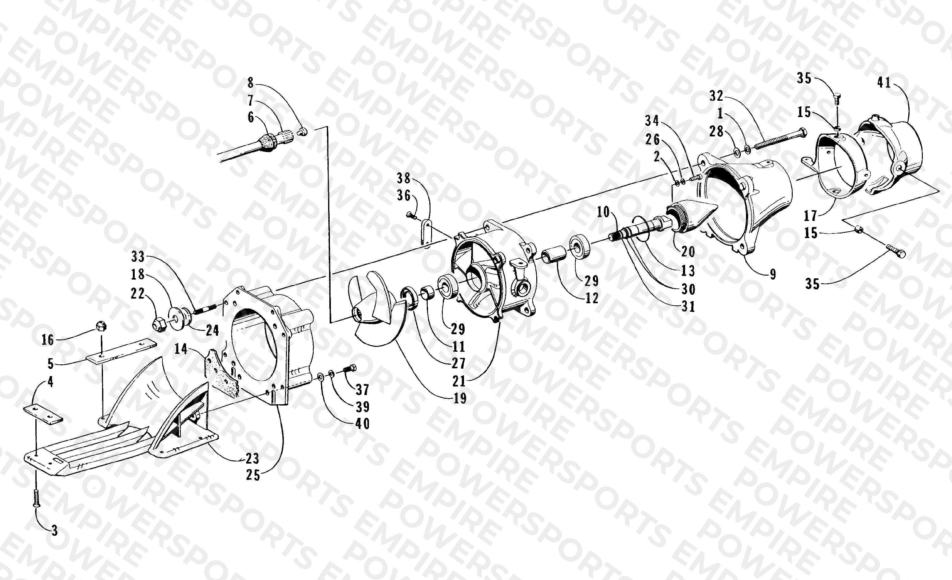 IMPELLER DRIVE ASSEMBLY