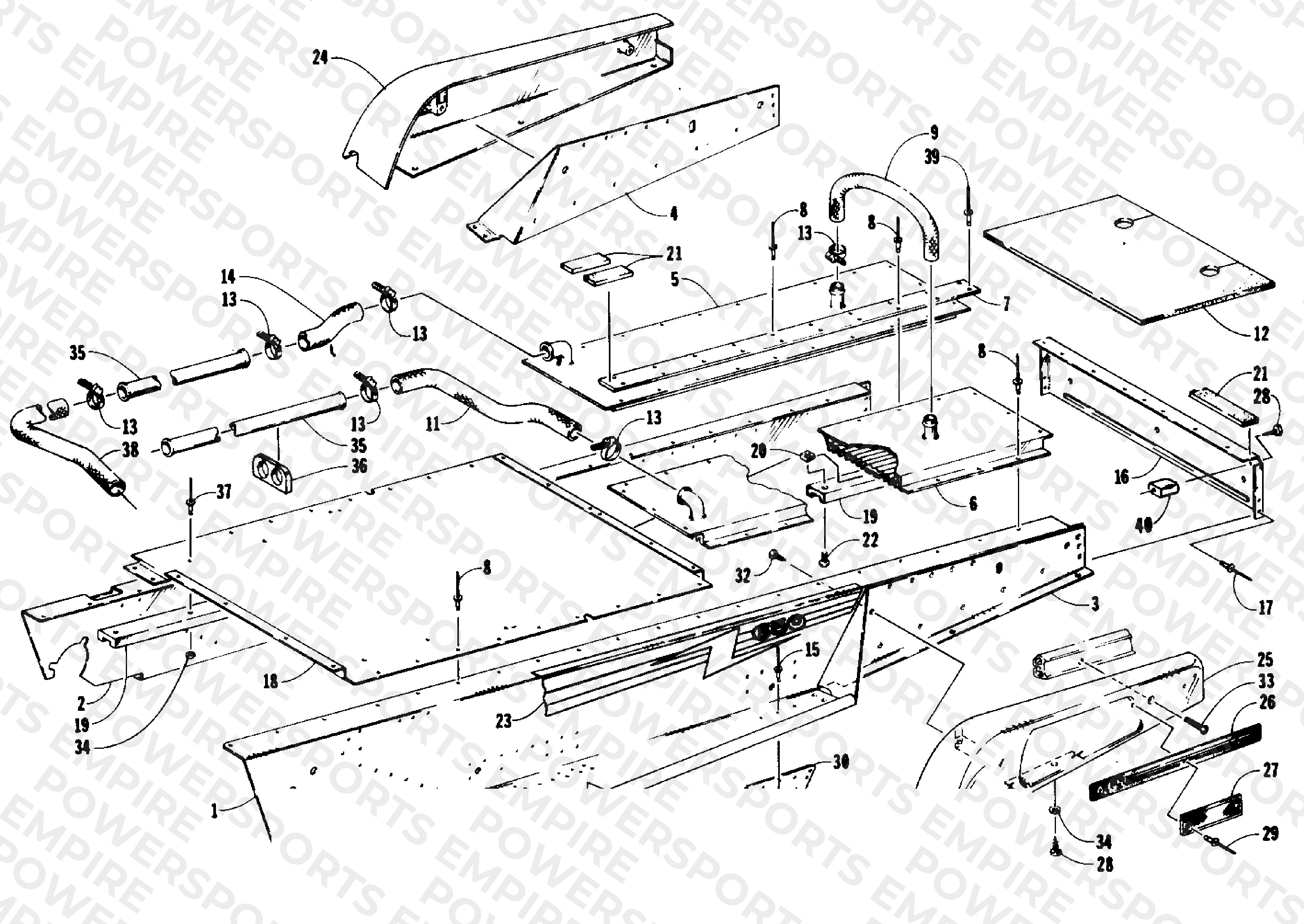 TUNNEL AND COOLING ASSEMBLIES