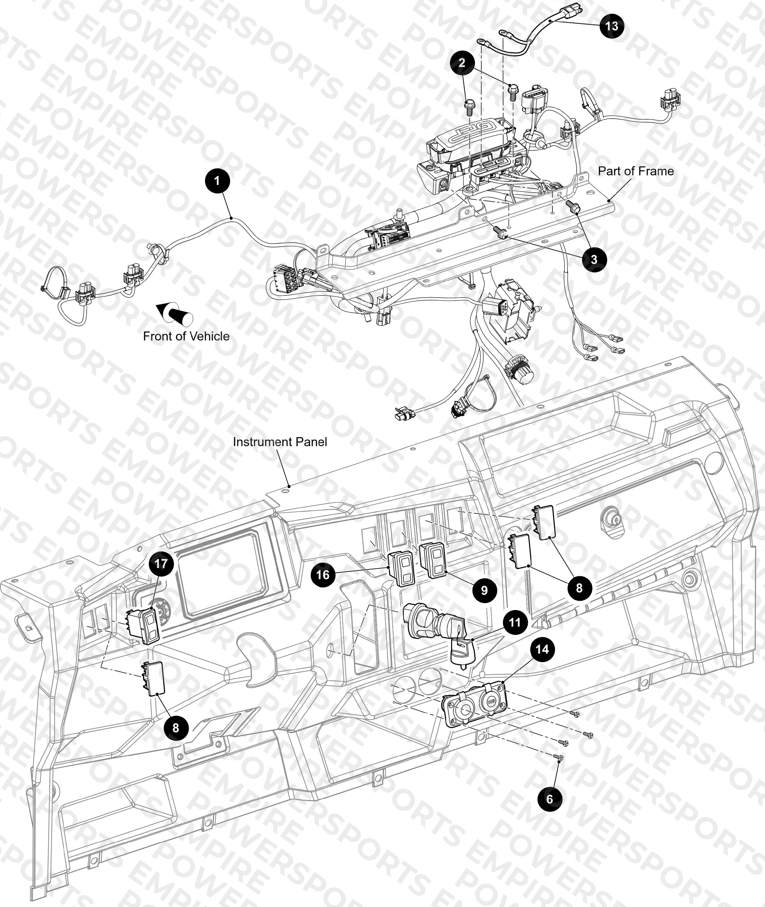 MAIN HARNESS FRONT