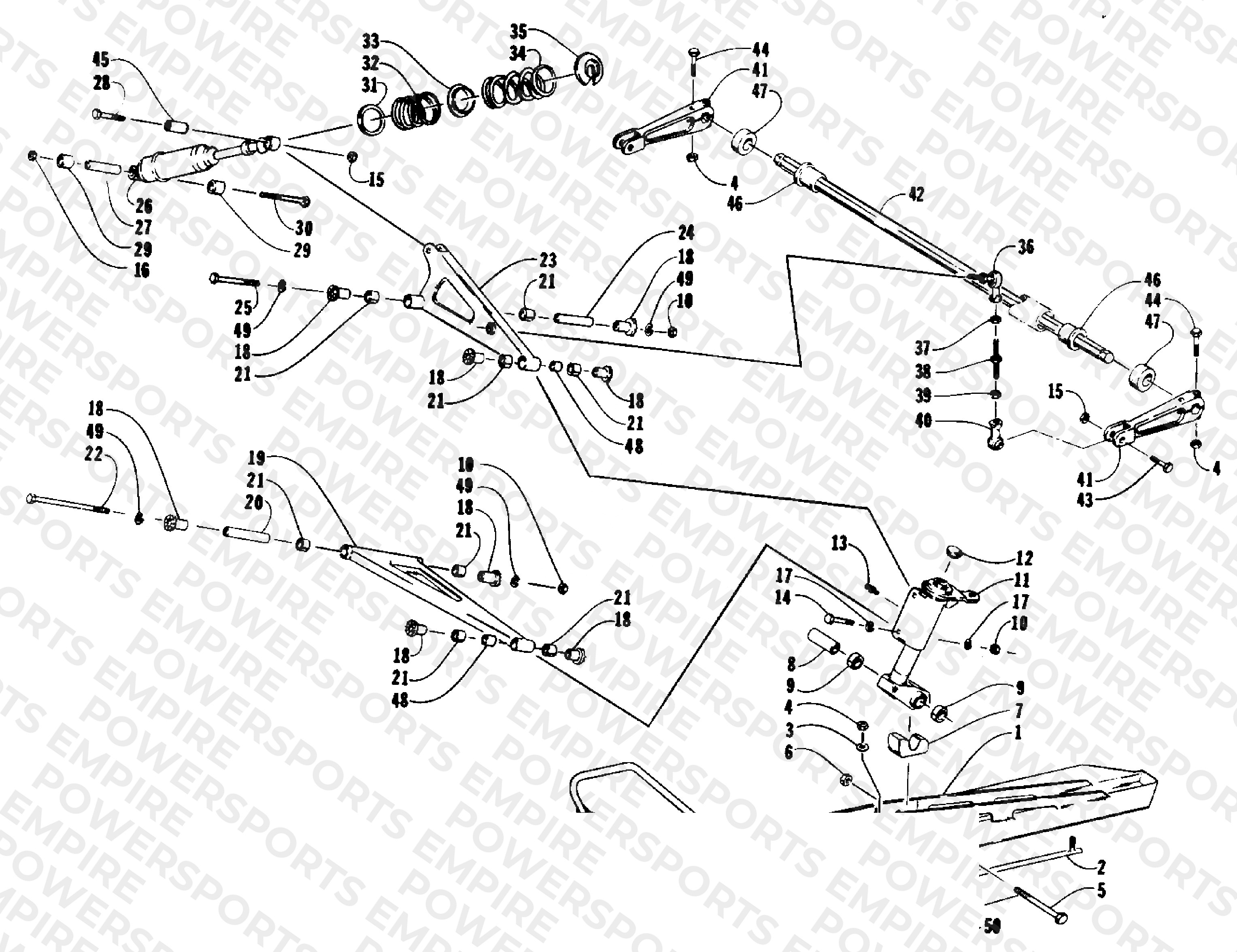 SKI AND FRONT SUSPENSION