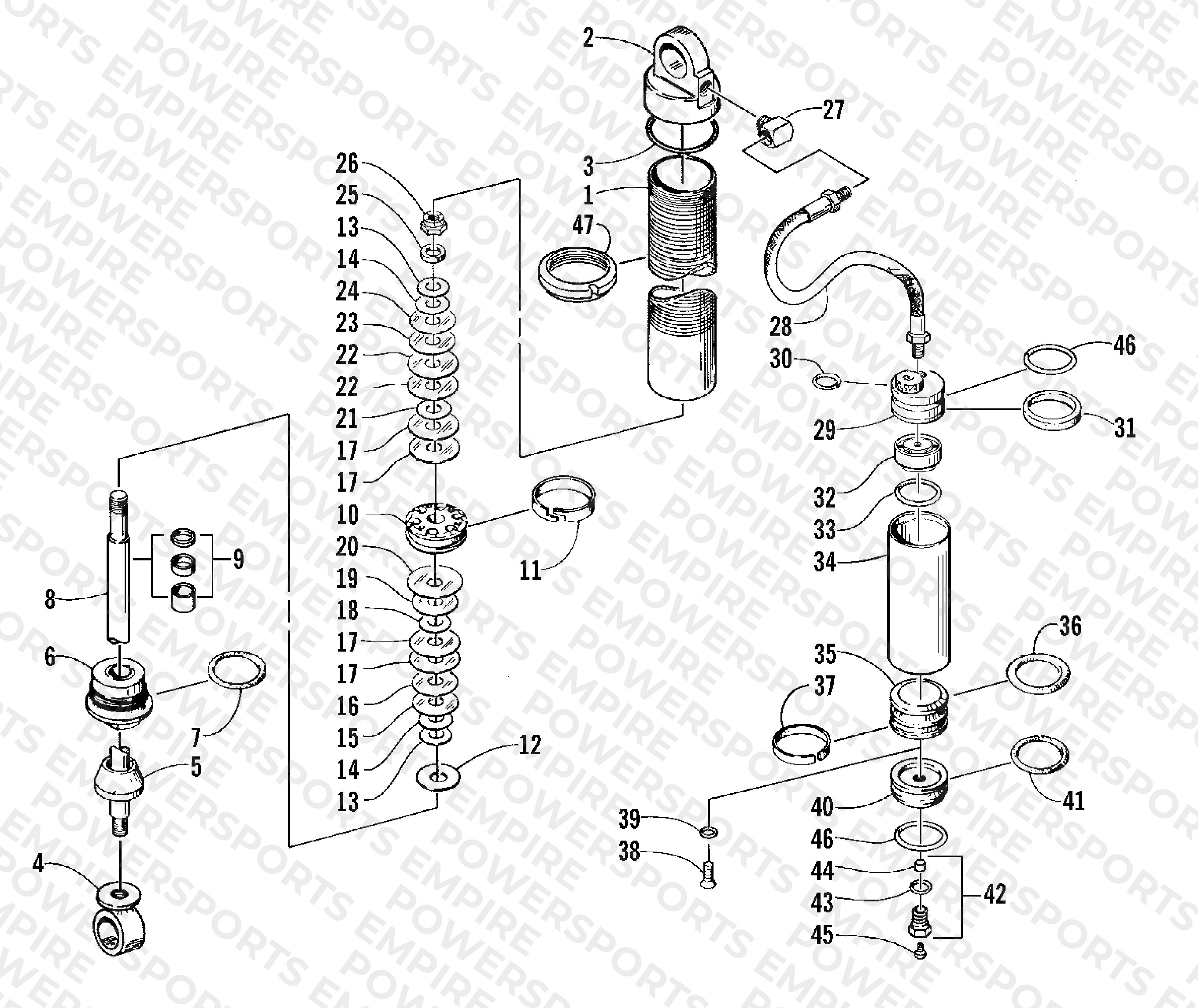 FRONT SUSPENSION SHOCK ABSORBER