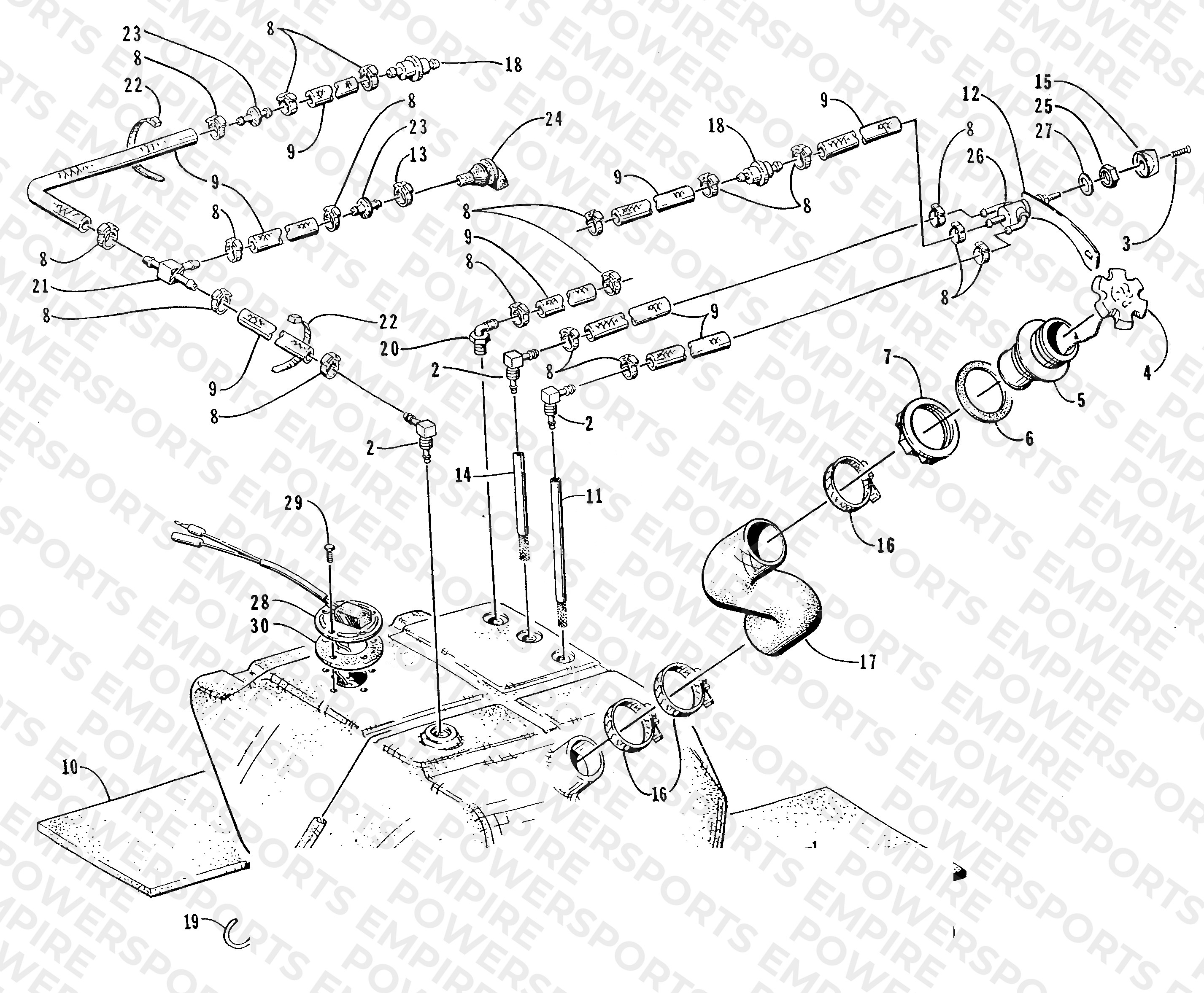 GAS TANK ASSEMBLY