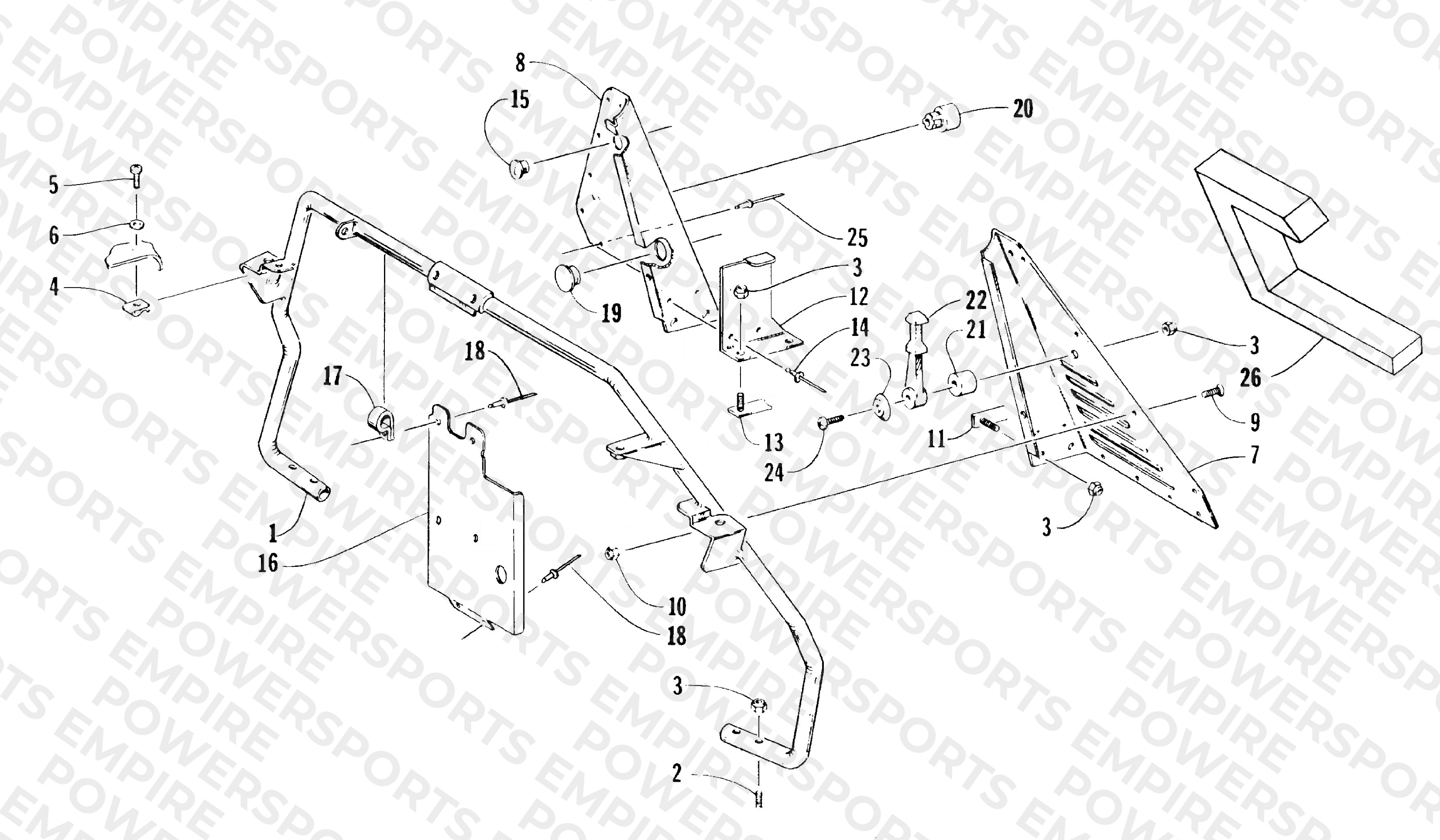STEERING SUPPORT ASSEMBLY