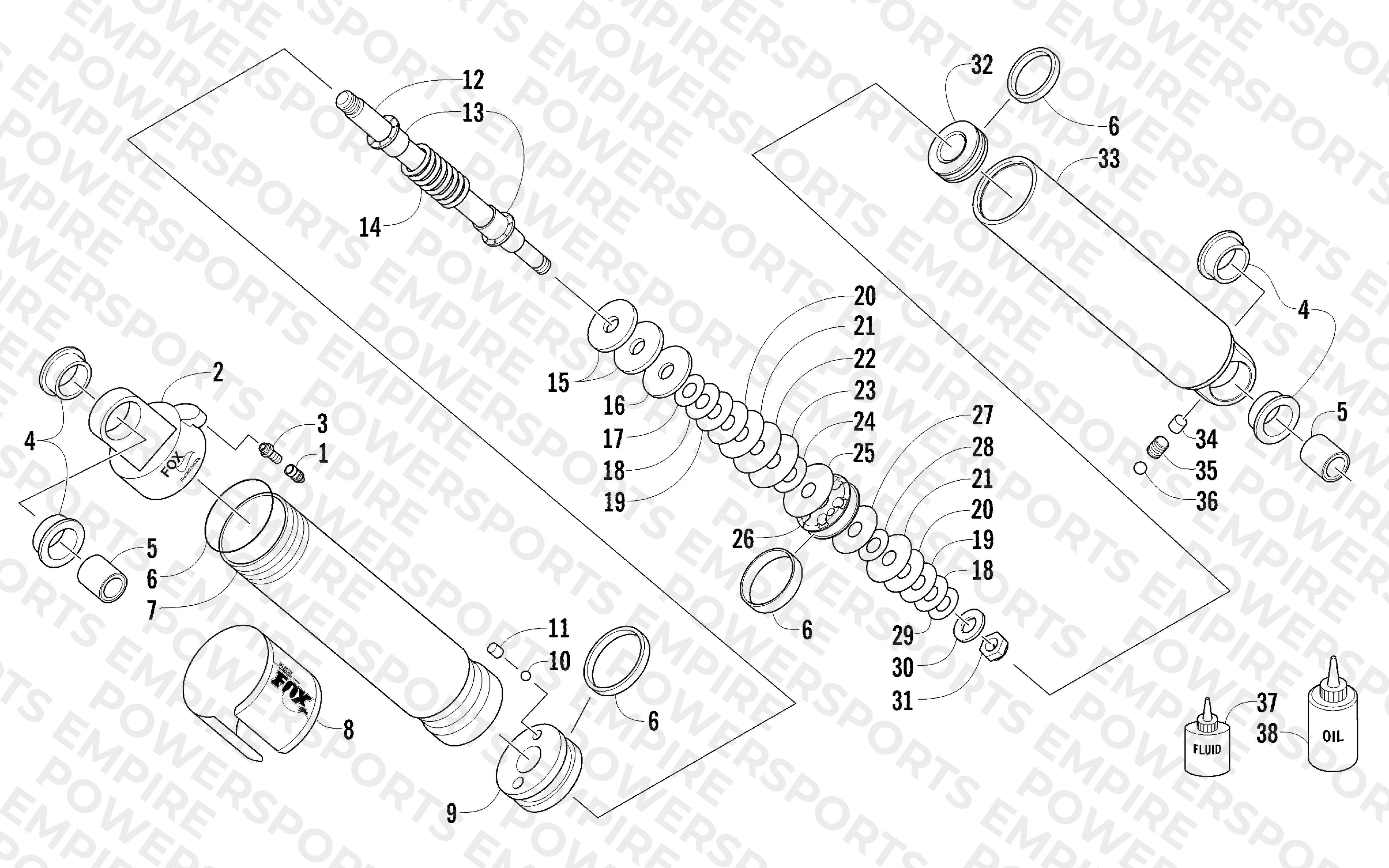 FRONT SUSPENSION SHOCK ABSORBER