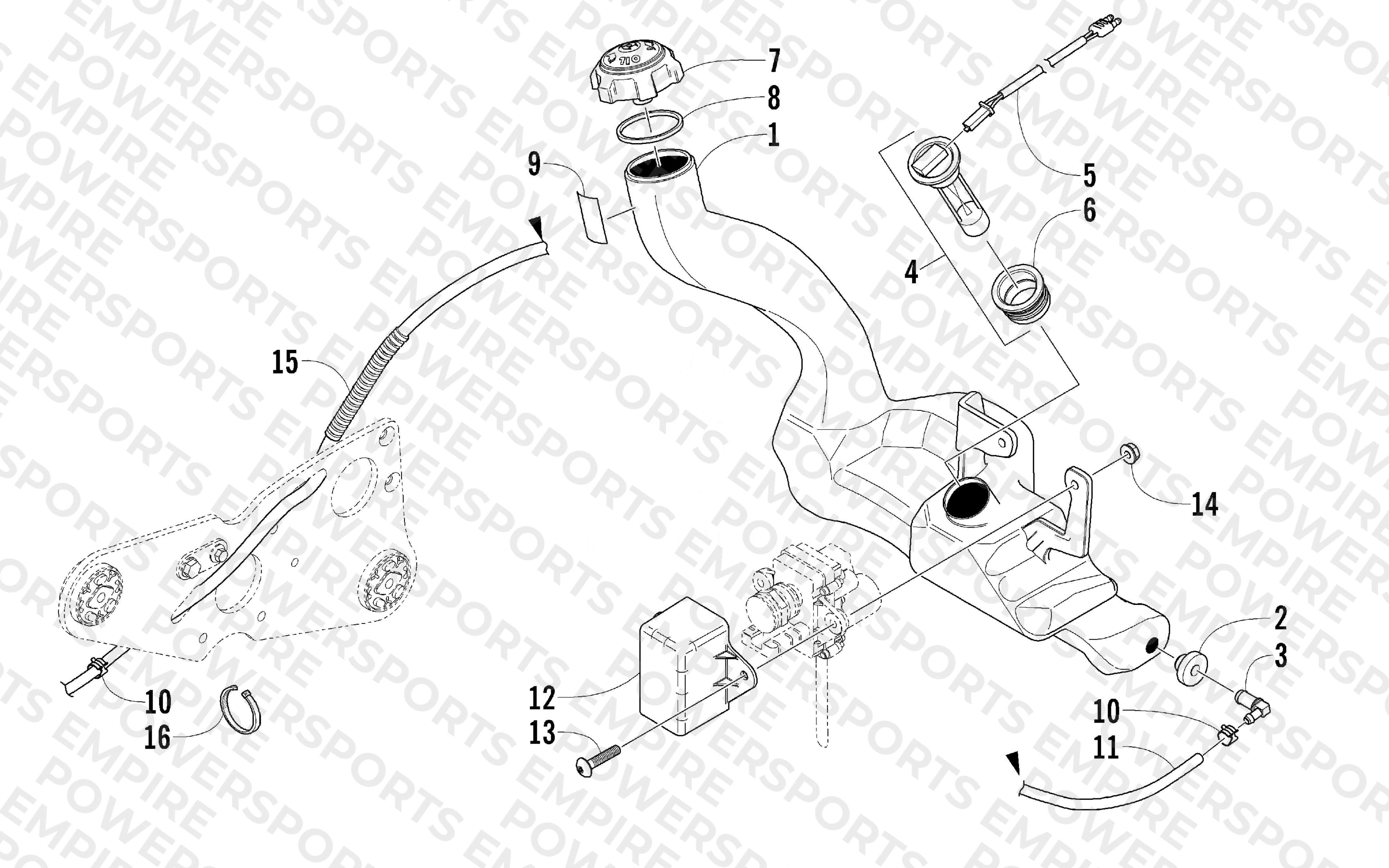 OIL TANK ASSEMBLY