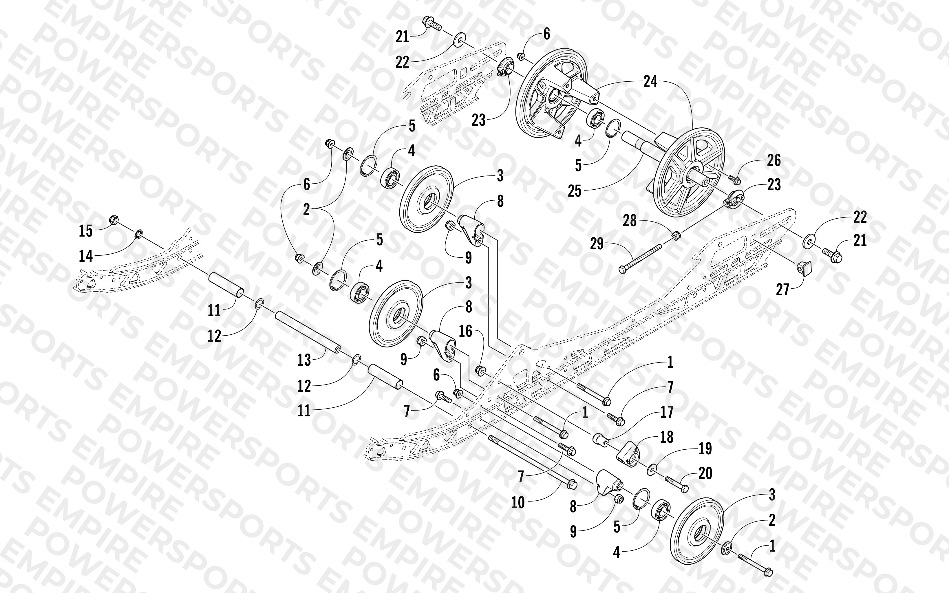 IDLER WHEEL ASSEMBLY