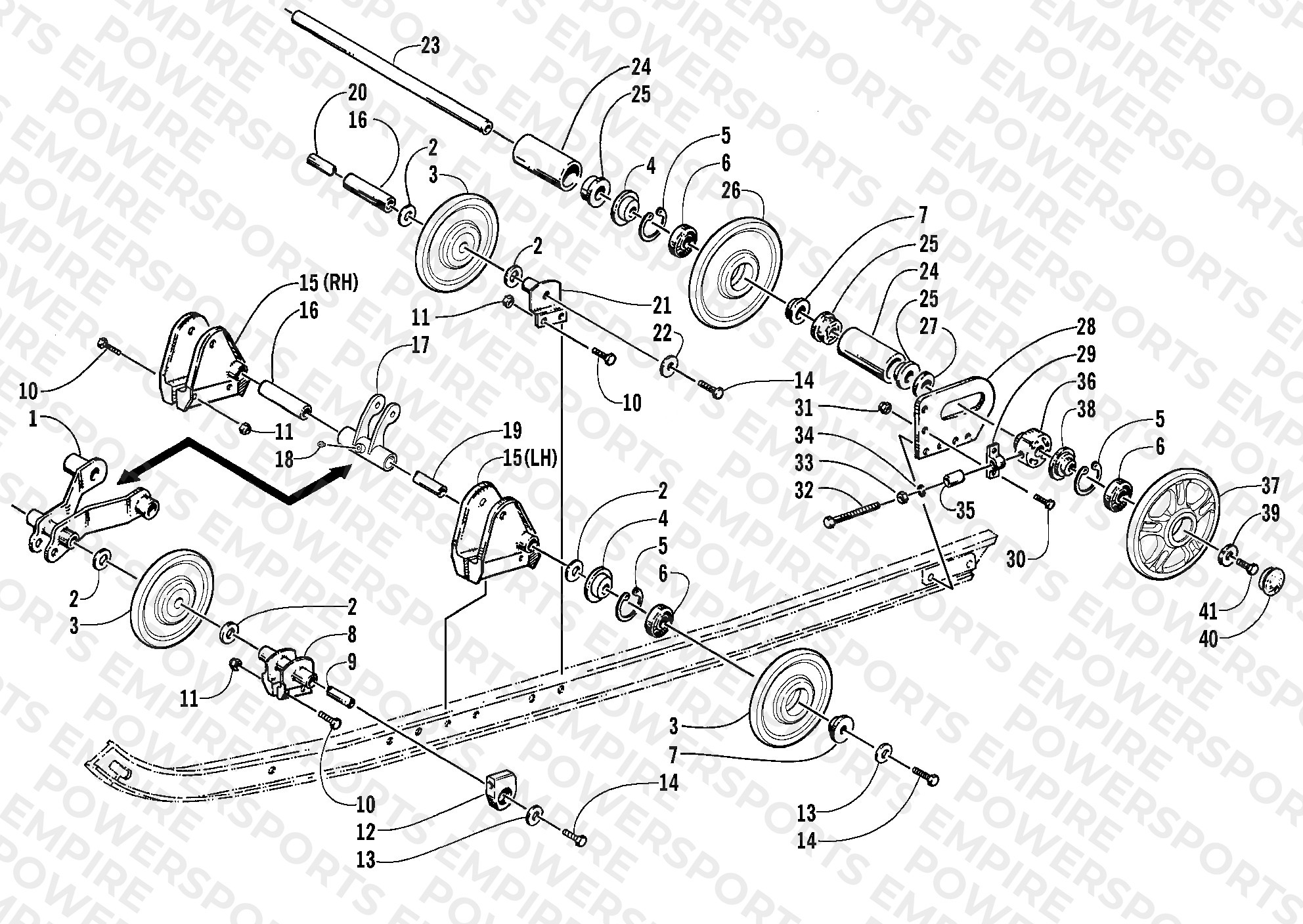 IDLER WHEEL ASSEMBLY