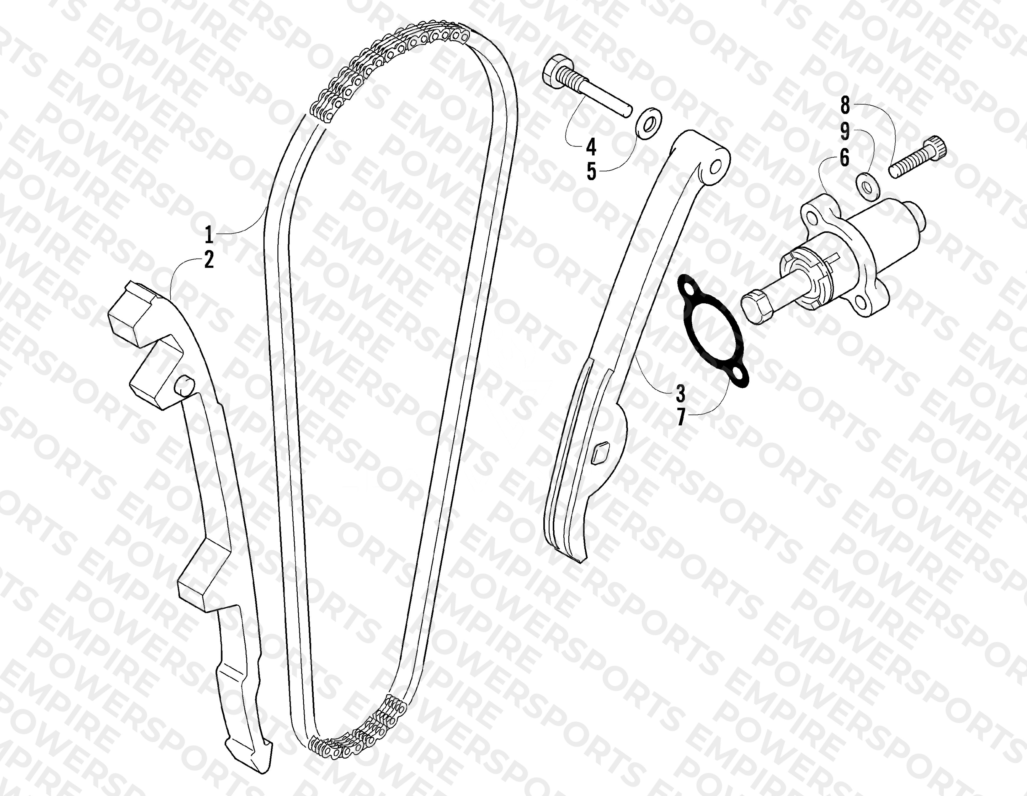 CAM CHAIN ASSEMBLY