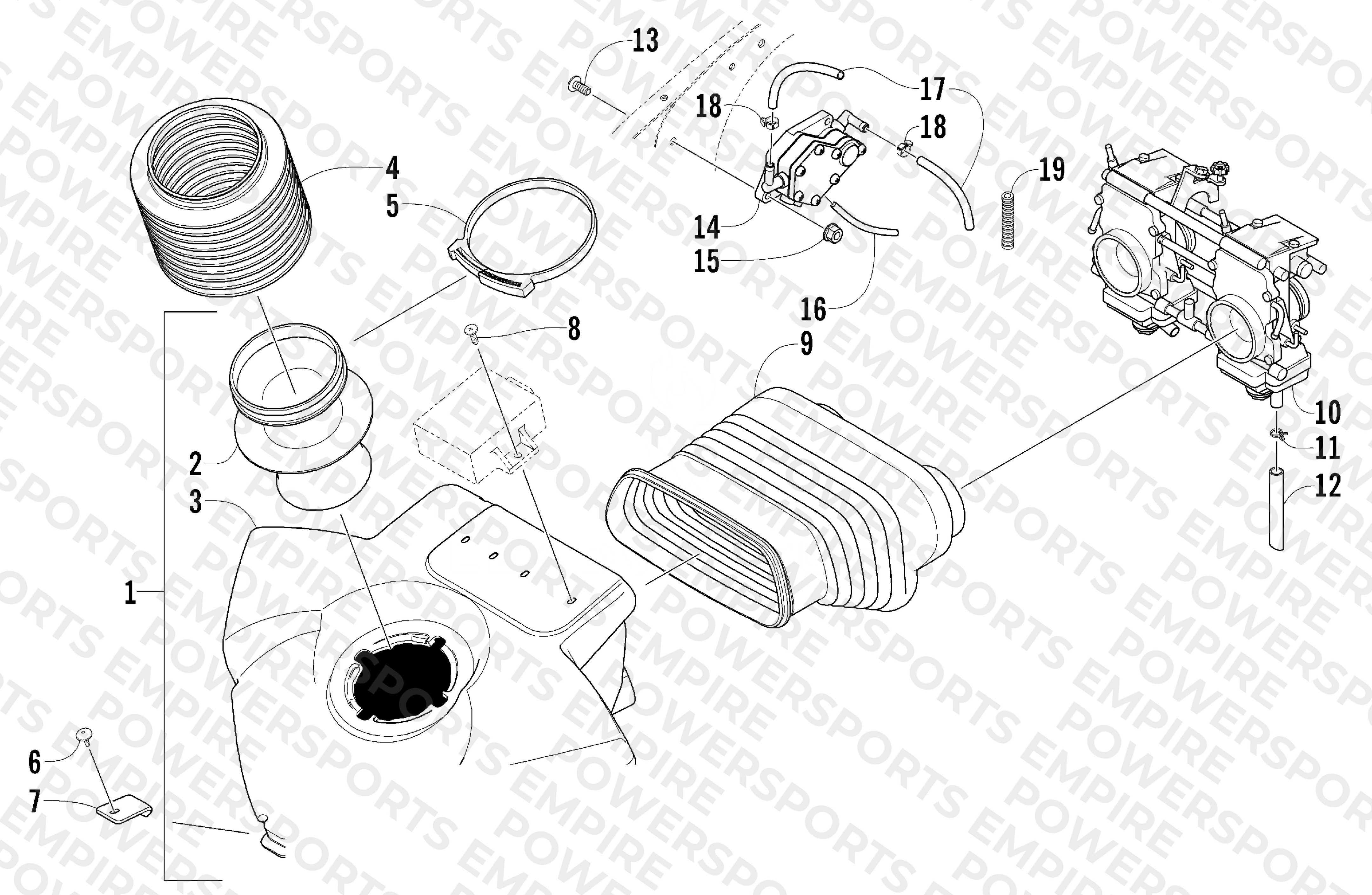AIR SILENCER ASSEMBLY