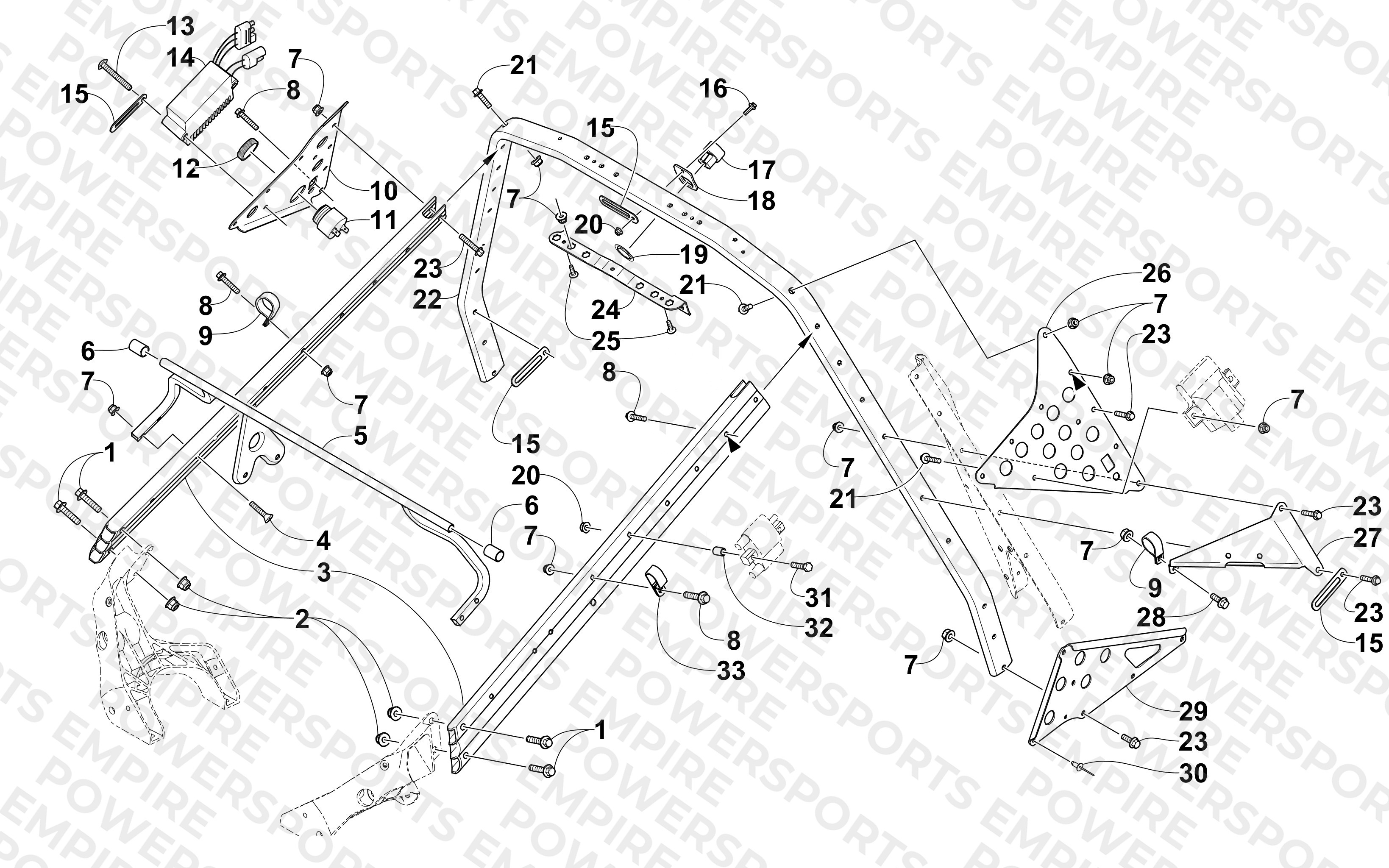 STEERING SUPPORT ASSEMBLY