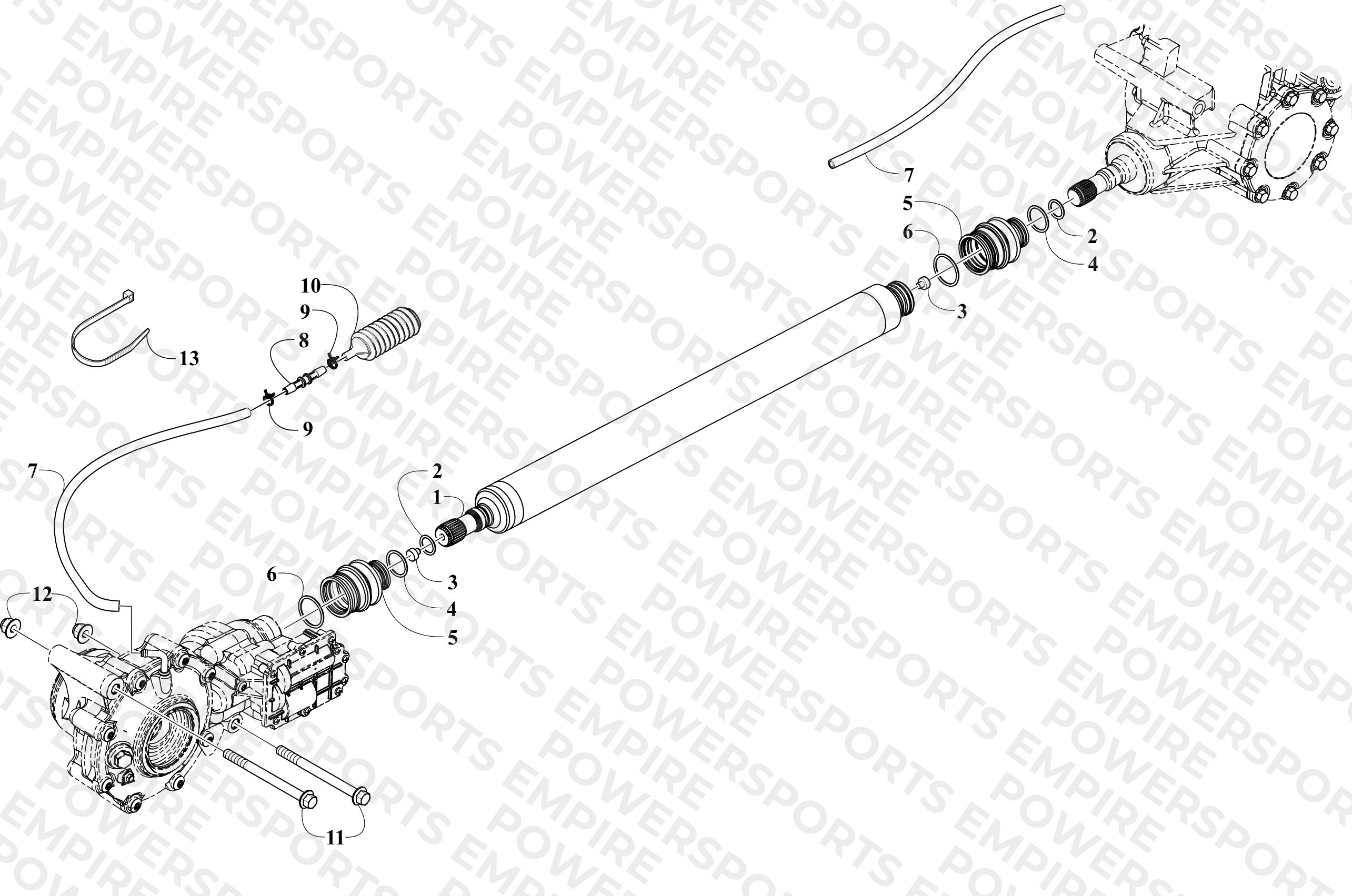 DRIVE TRAIN ASSEMBLY