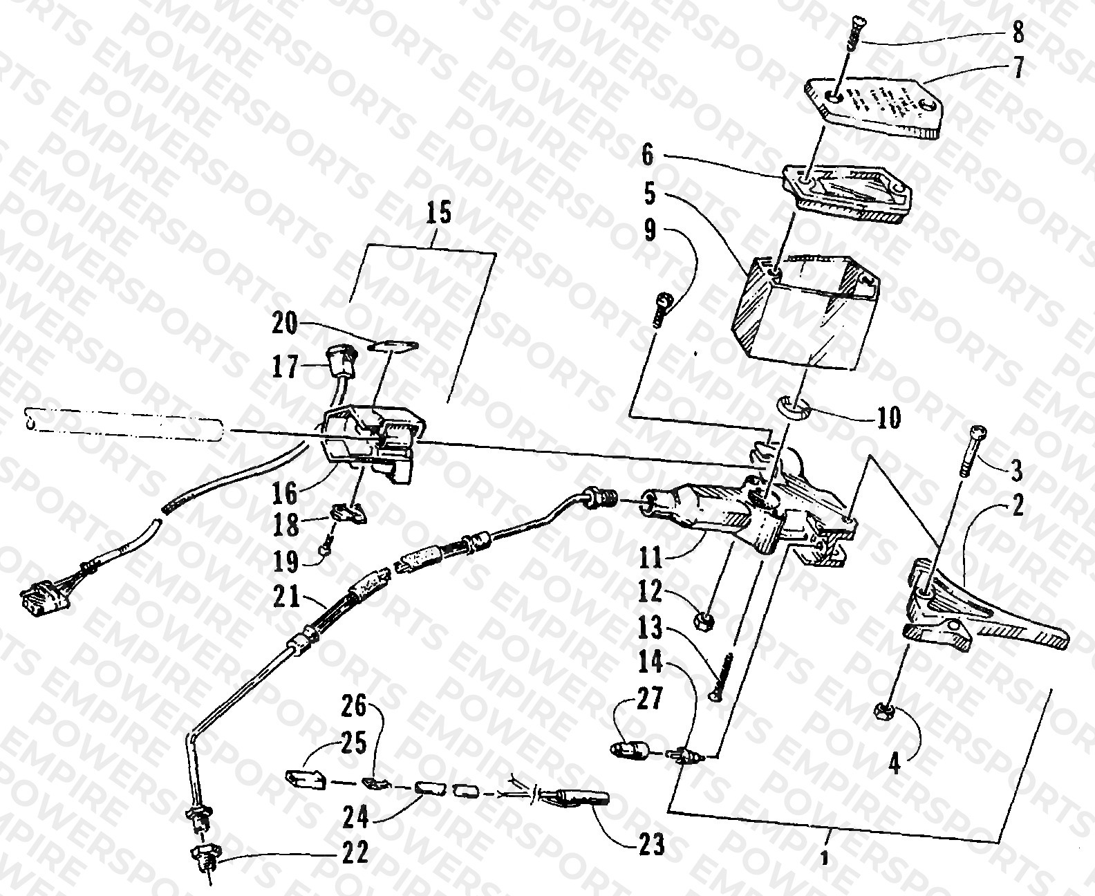 HYDRAULIC BRAKE CONTROL ASSEMBLY